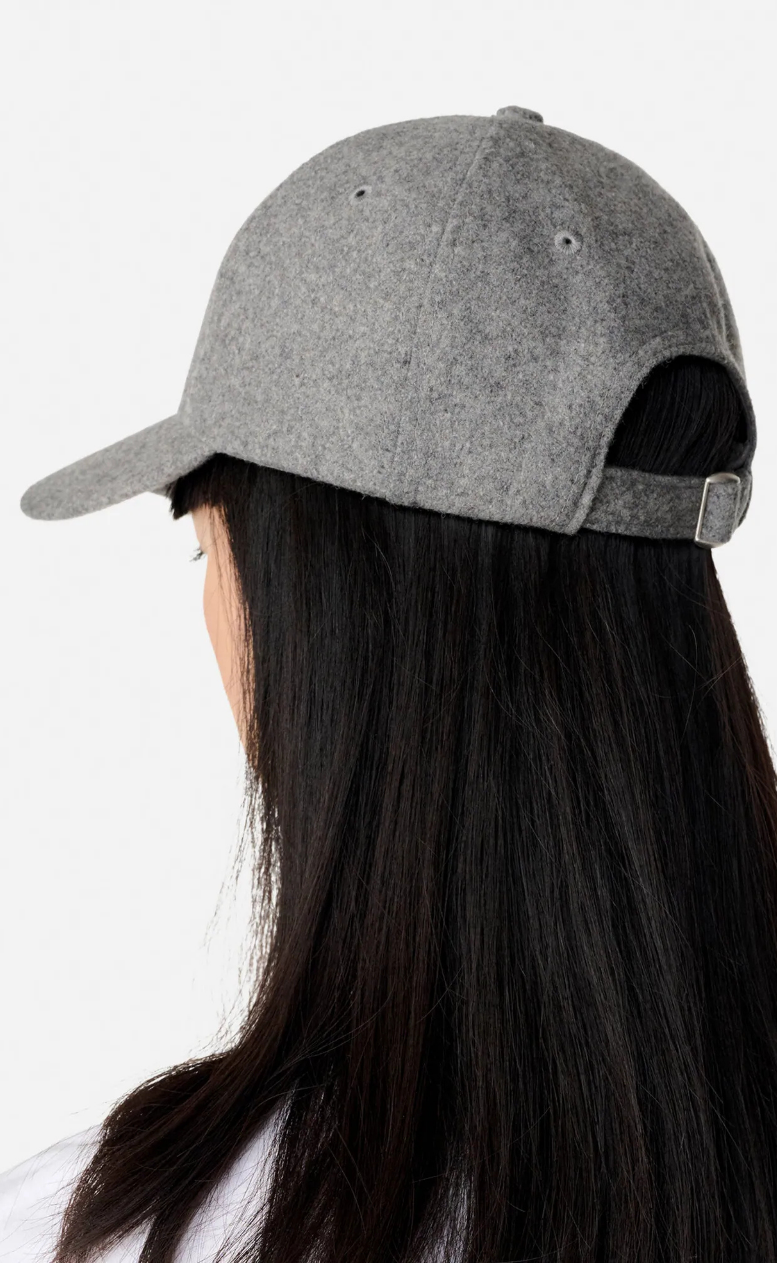 PARIS GREY MELANGE CAP