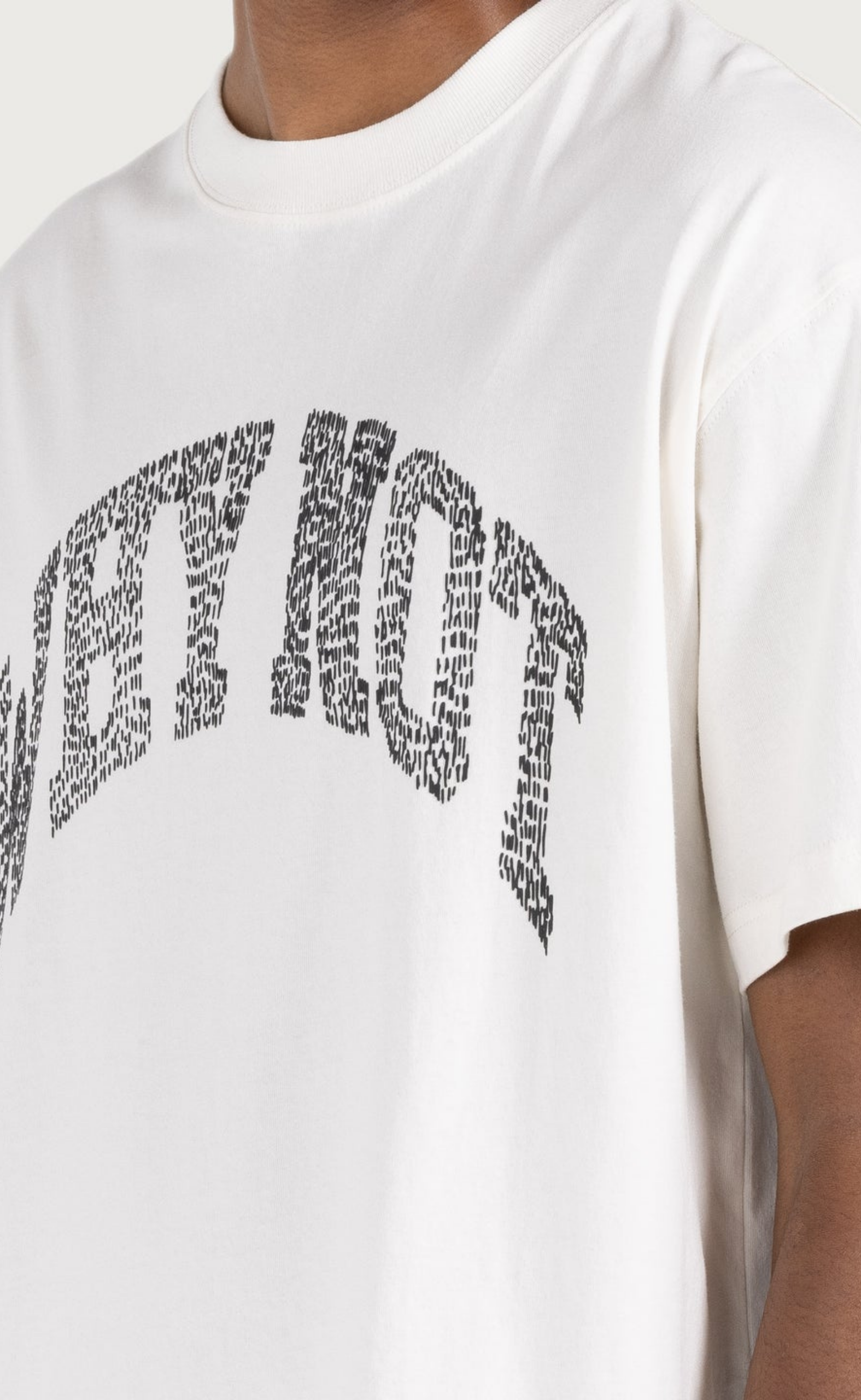 WHY NOT WHITE T-SHIRT