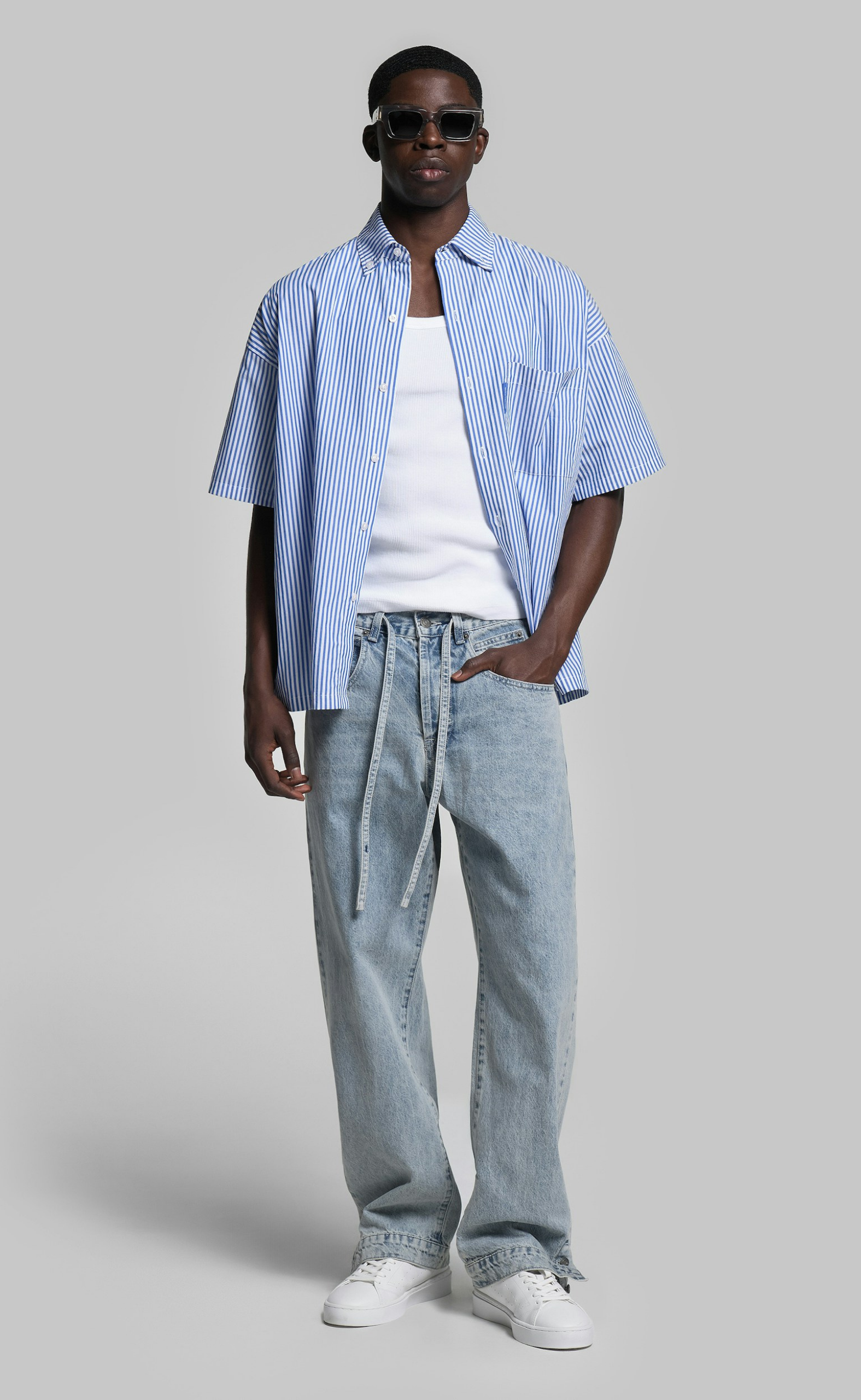 MAX V3 FADED BLUE JEANS