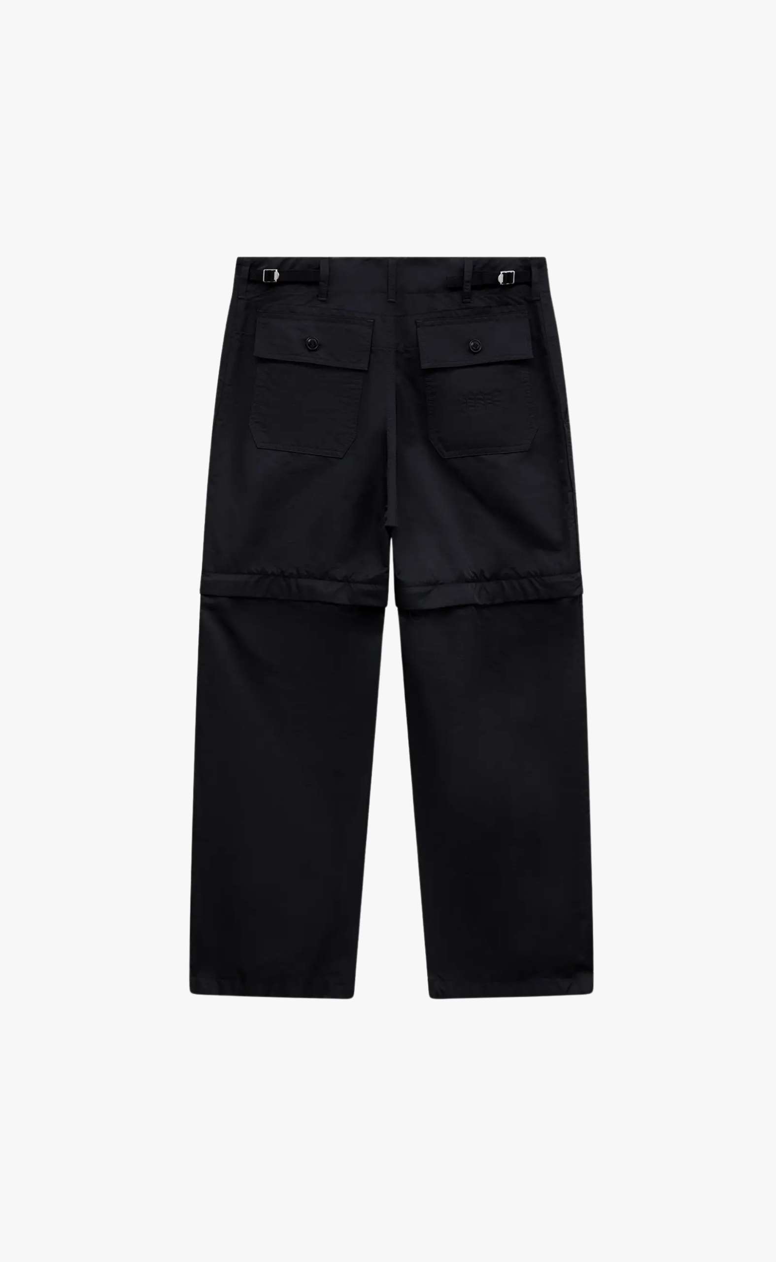 BOKE FLOWER 2.0 TECHNICAL BLACK PANTS