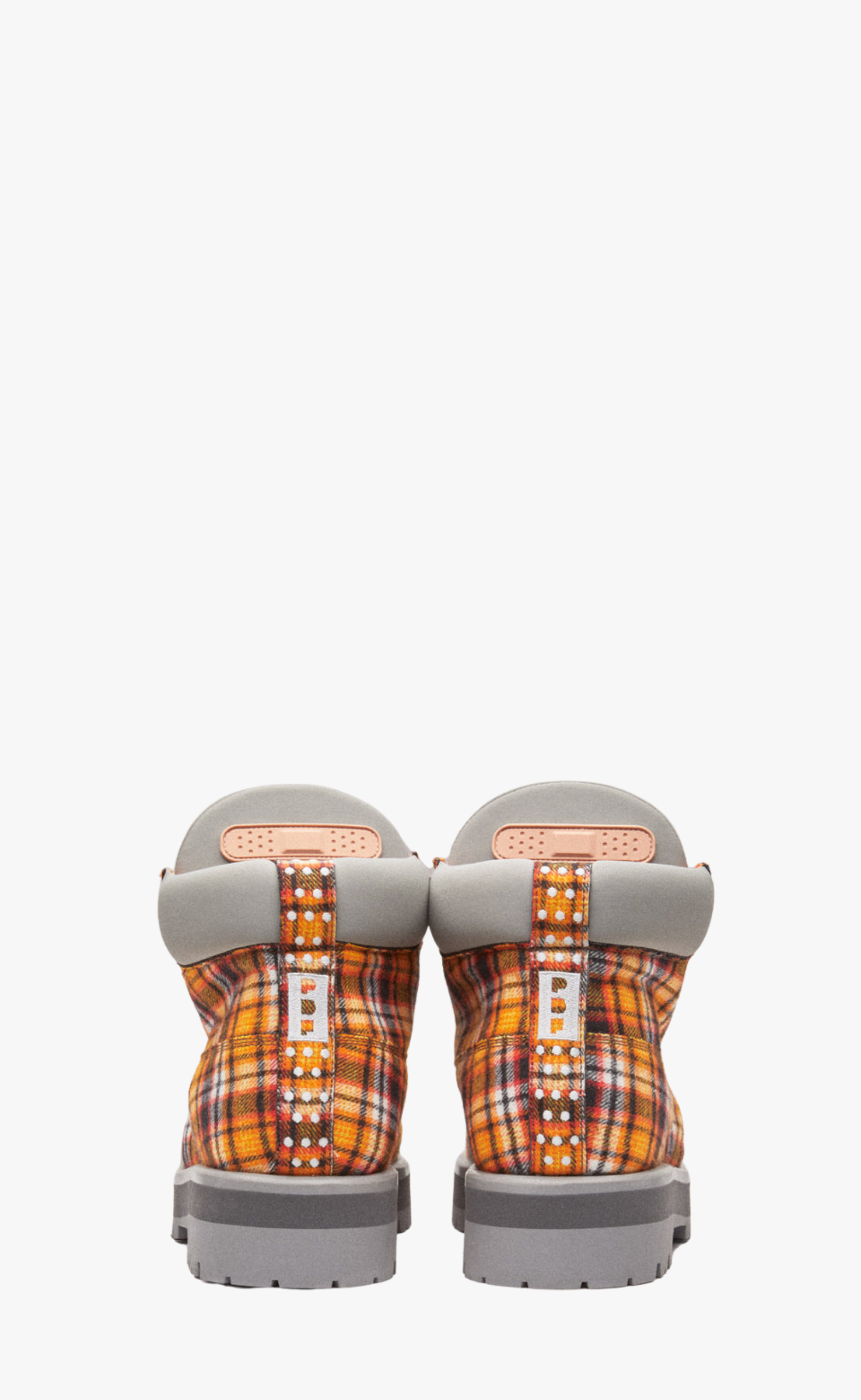 STRADA LOW TARTAN ORANGE BOOTS