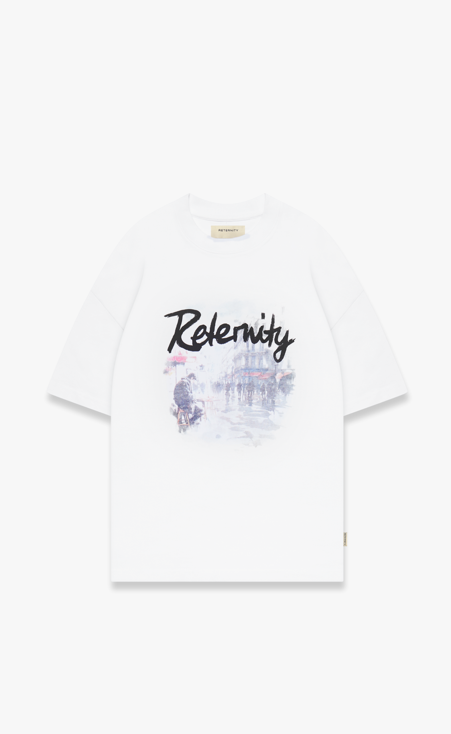 RUE DE PARIS WHITE T-SHIRT