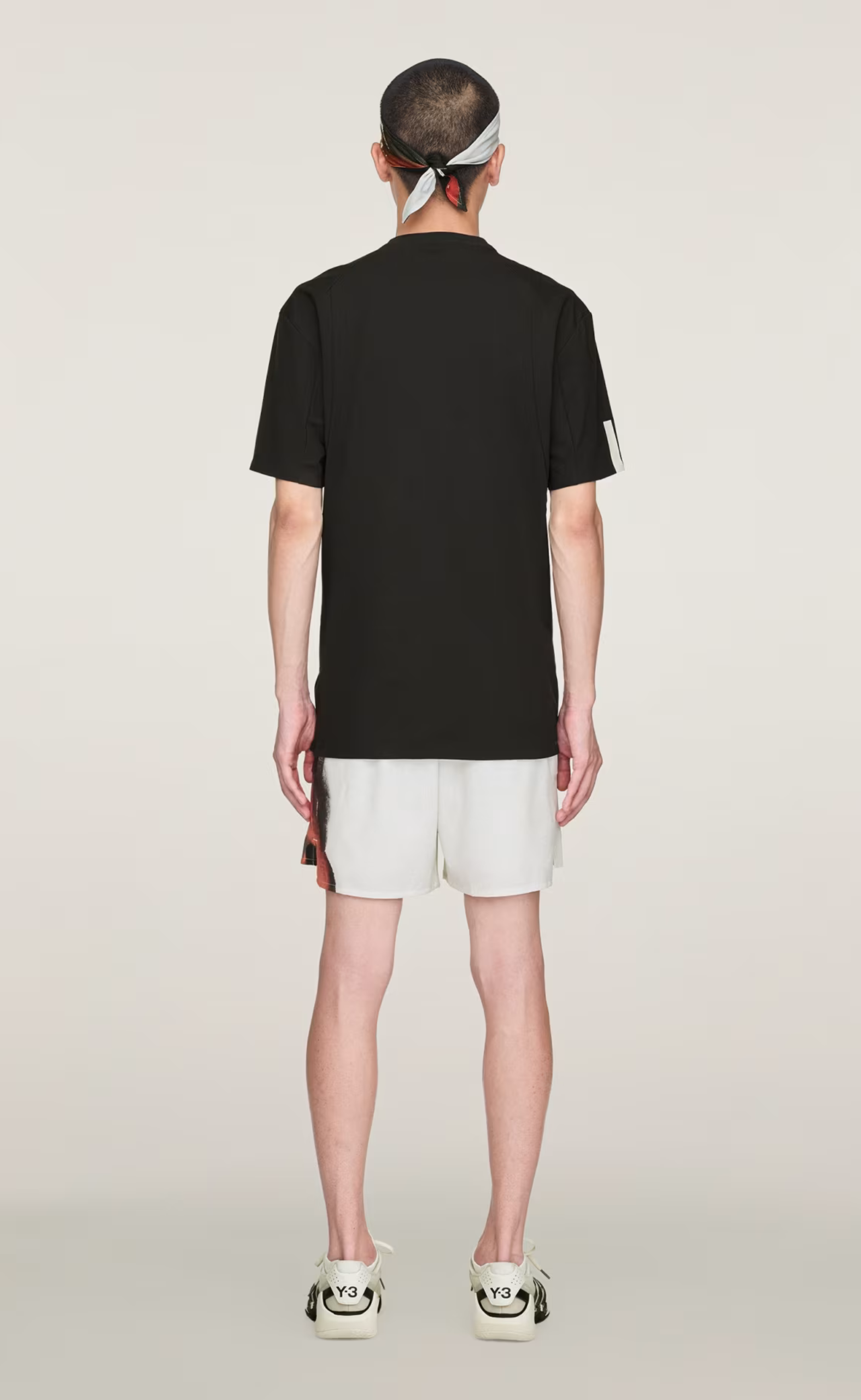 Y-3 TENNIS BLACK SHORTS