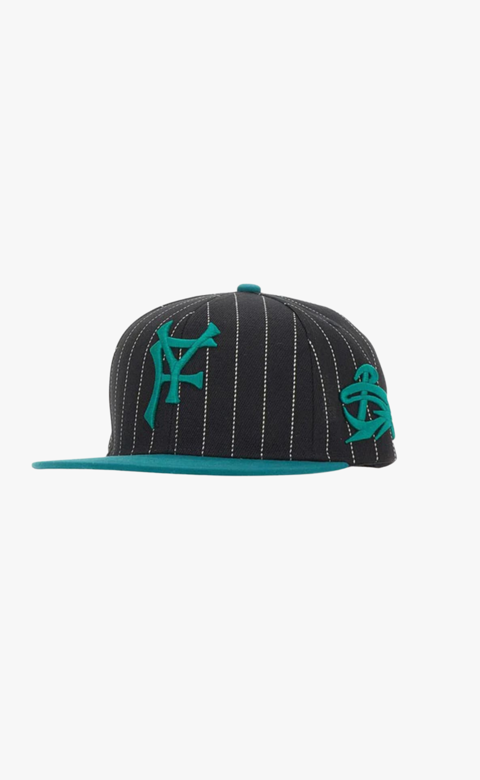 PINSTRIPE BASEBALL DARK BLUE HAT