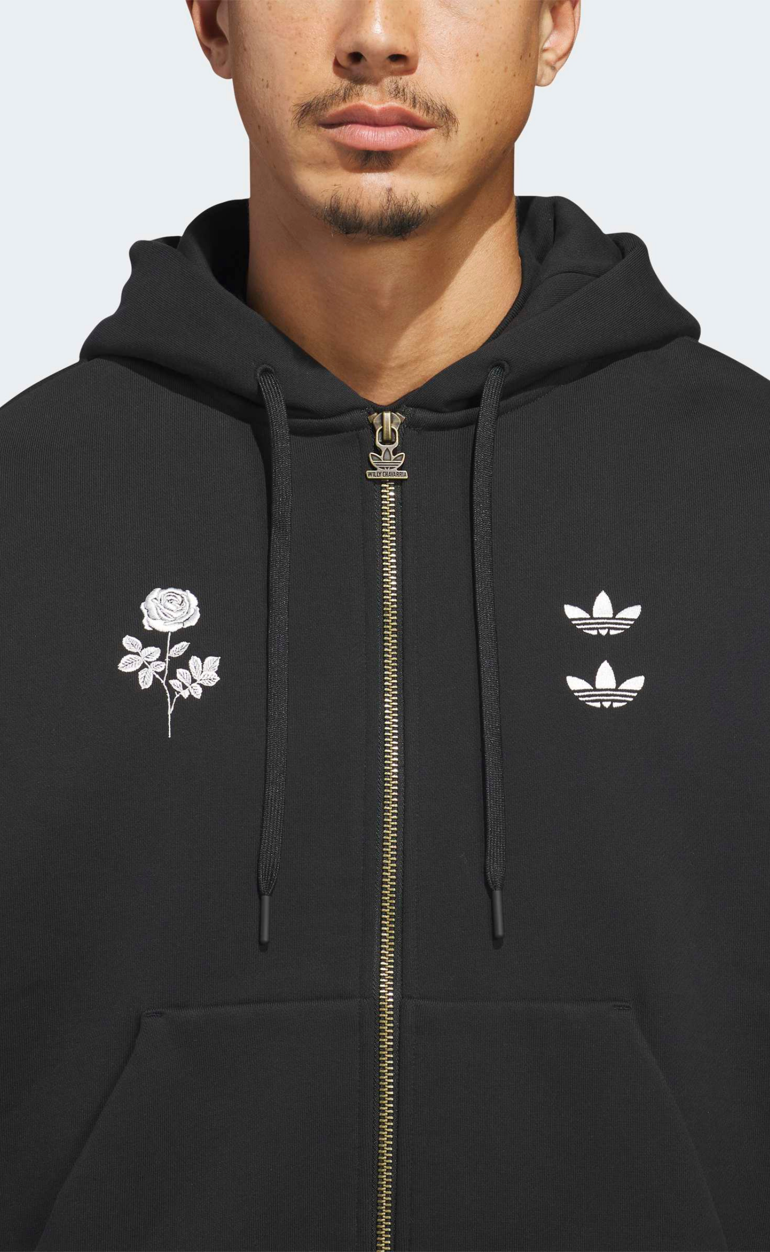 WC HEAVYWEIGHT BLACK ZIP HOODIE