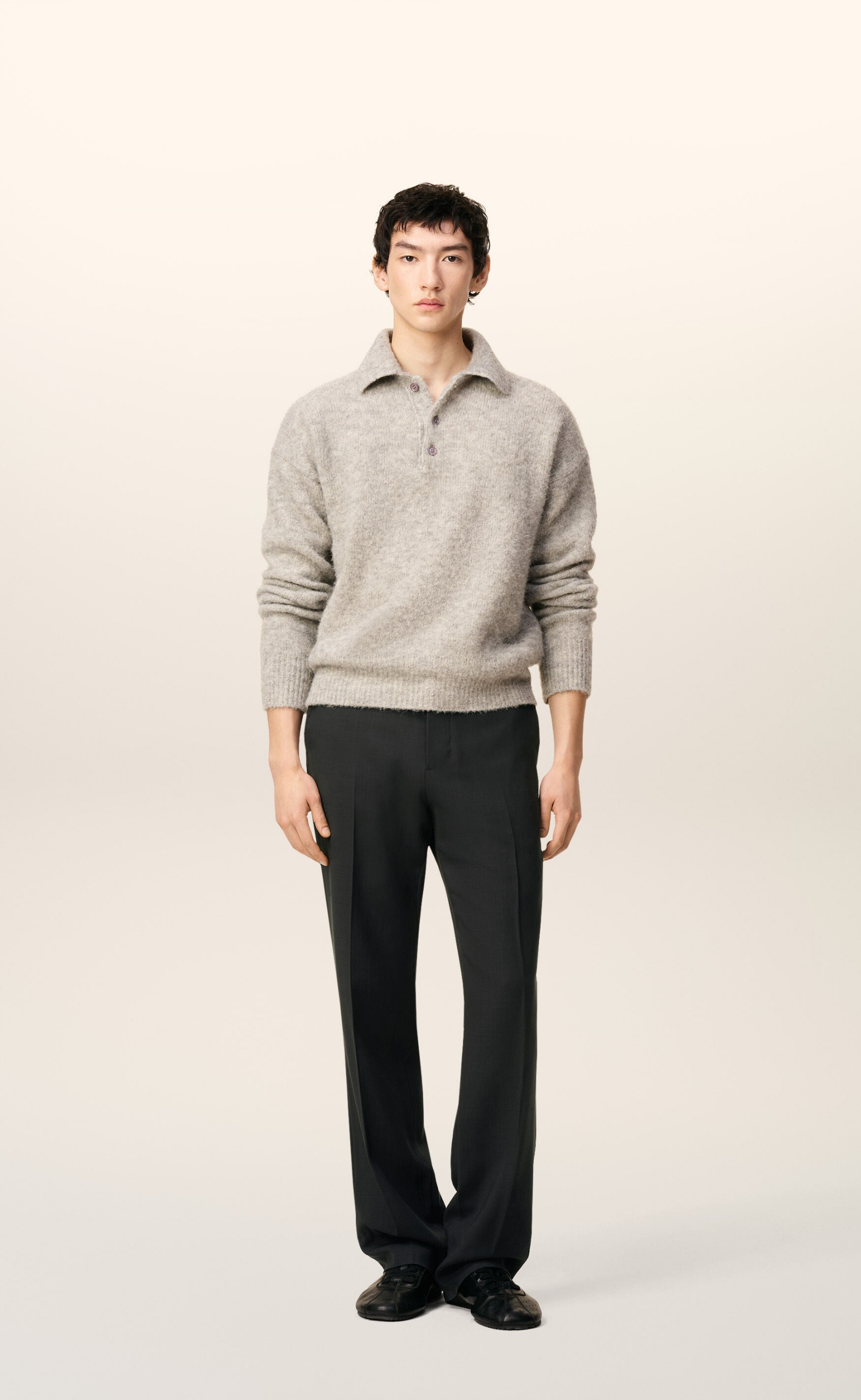 STREIGHT FIT ANTHRACITE PANT