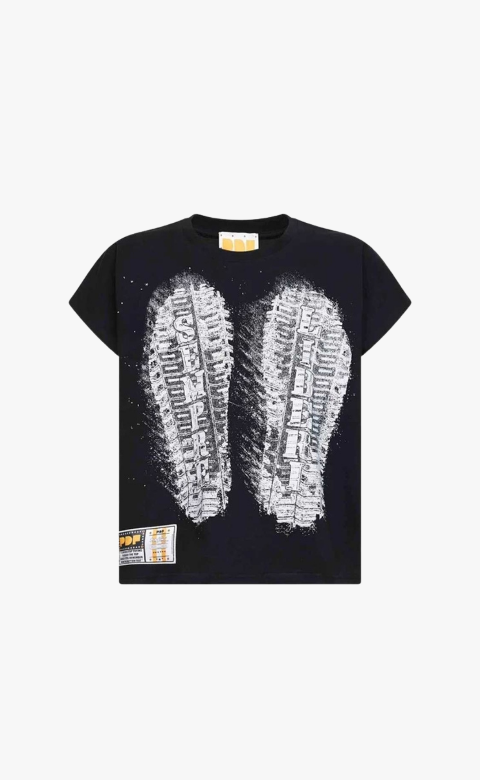 SKINNY BARTI SEMPRE LIBERI BLACK T-SHIRT