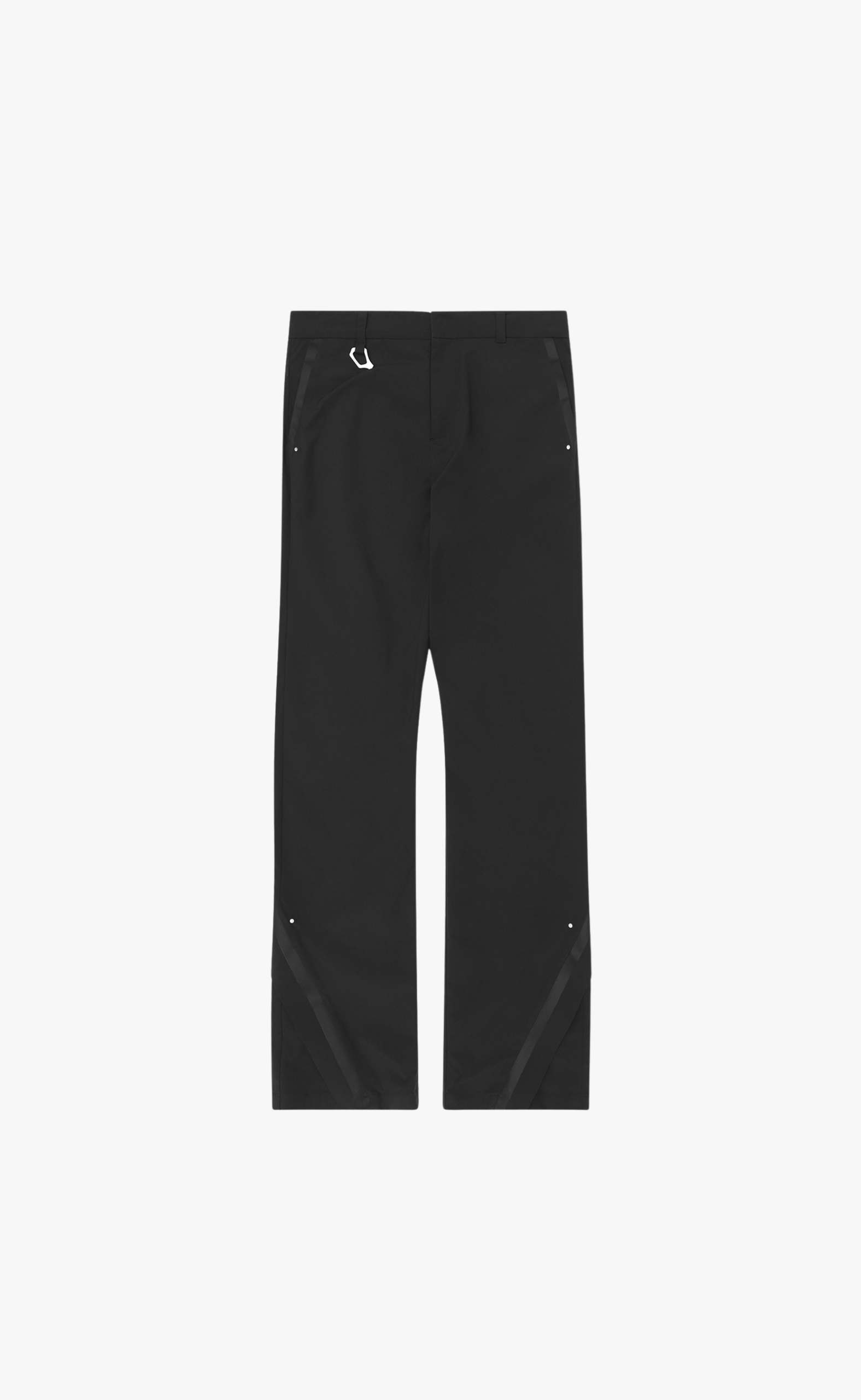MOIRE BLACK PANTS