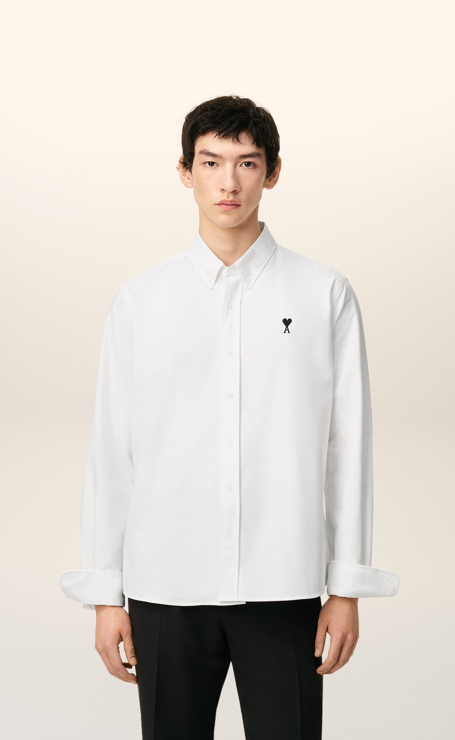ADC BUTTON DOWN COLLAR CLASSIC NATURAL SHIRT