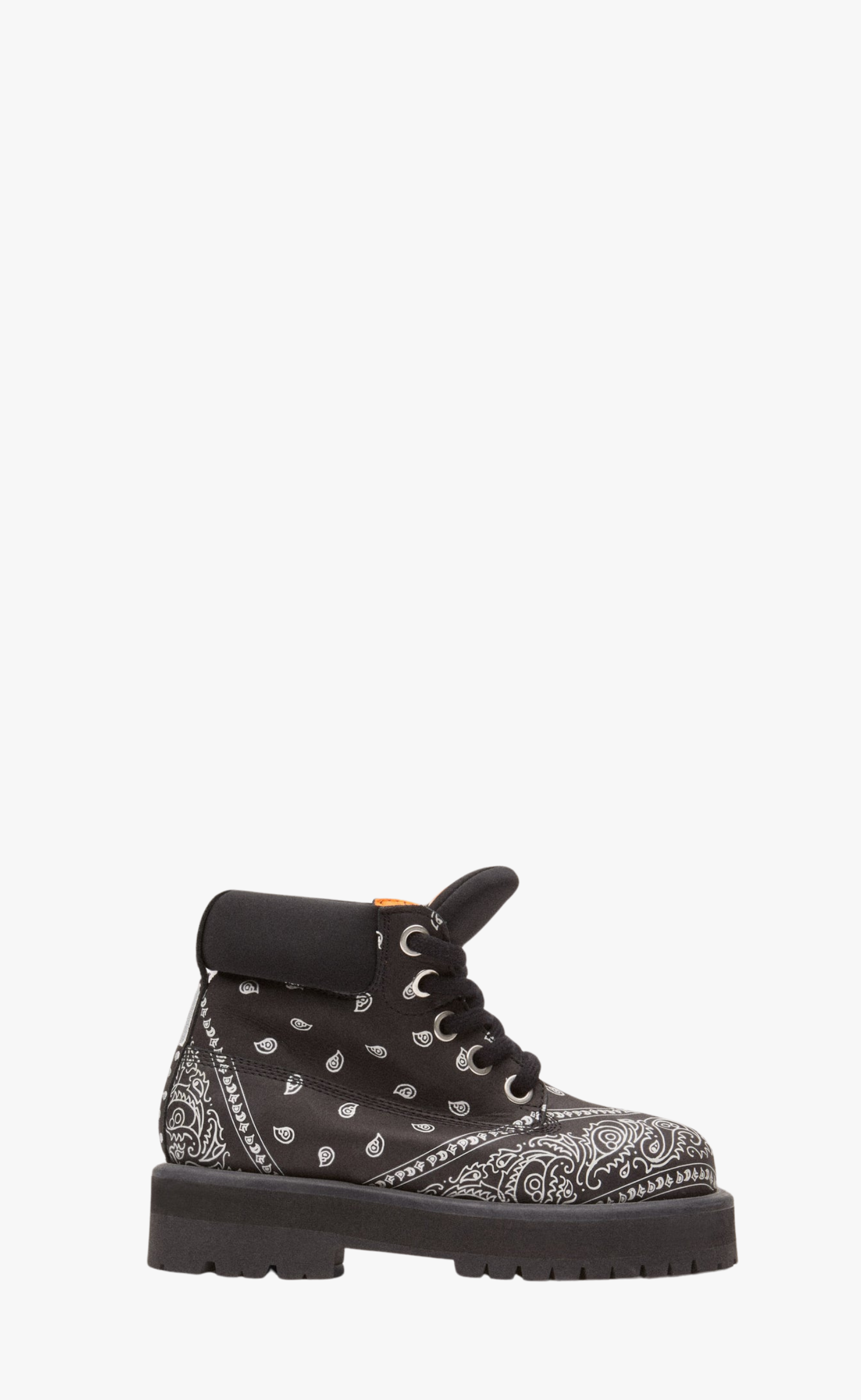 STRADA LOW BANDANA BLACK BOOTS