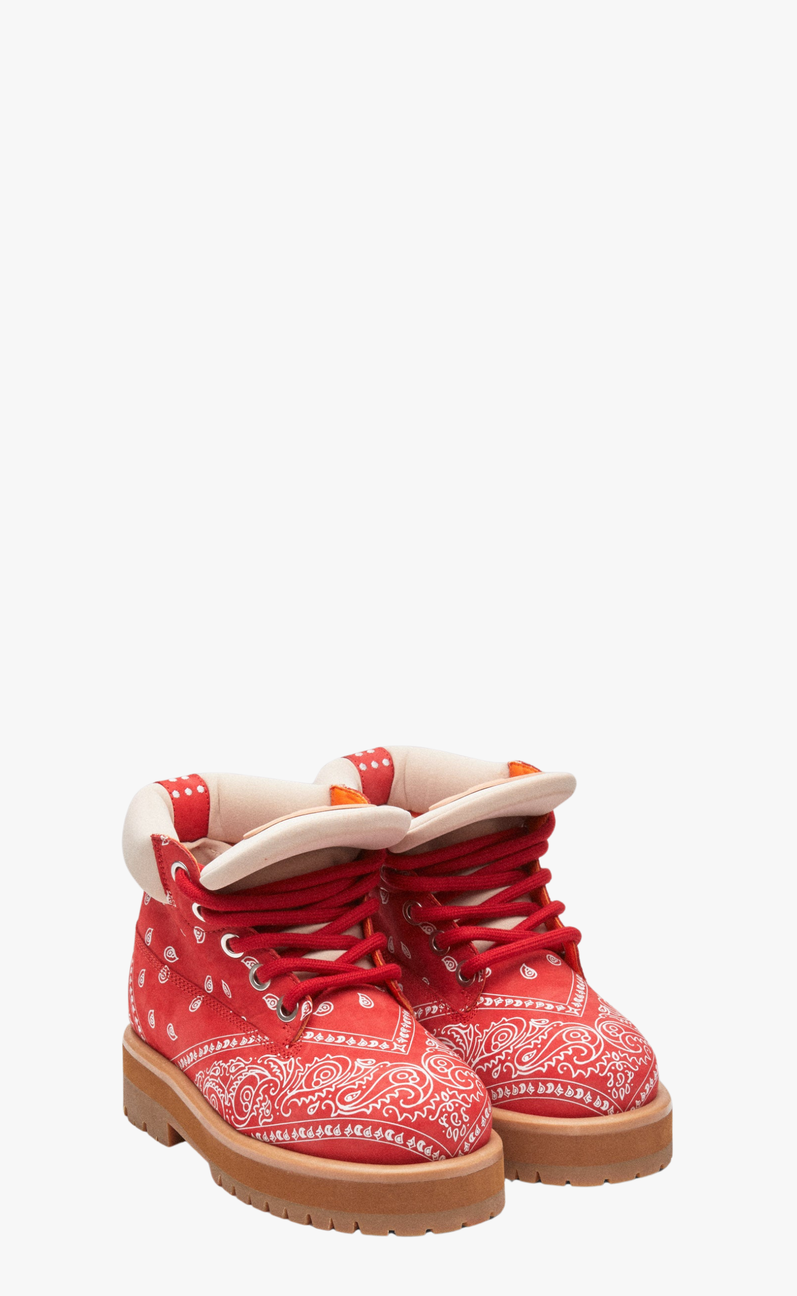 STRADA LOW BANDANA RED BOOTS