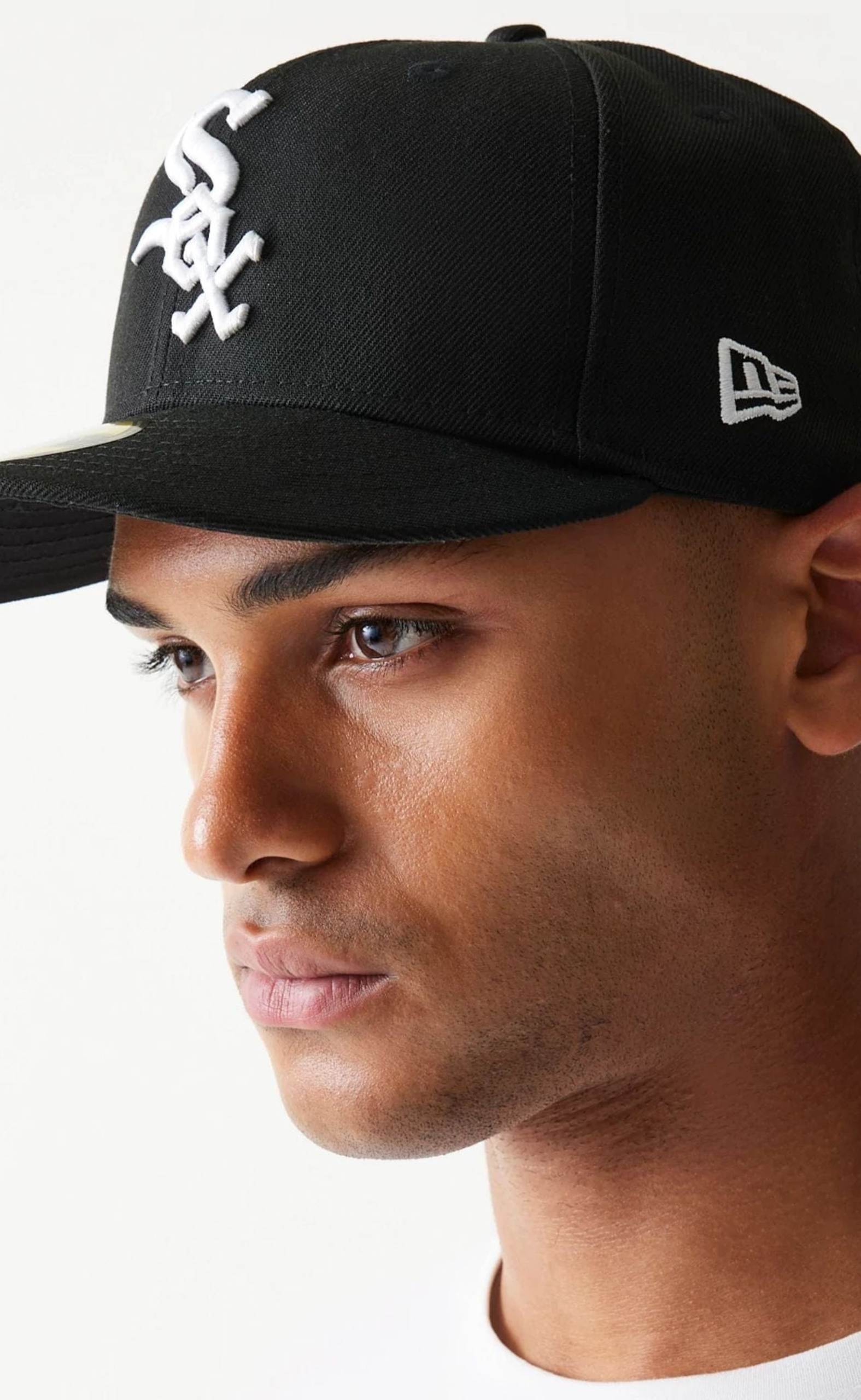 CHICAGO WHITE SOX AUTHENTIC ON FIELD GAME BLACK WHITE HAT