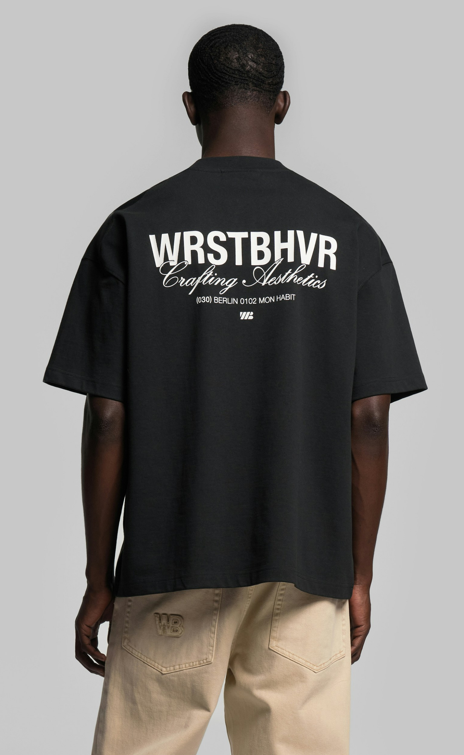 STUDIO V11 JET BLACK T-SHIRT