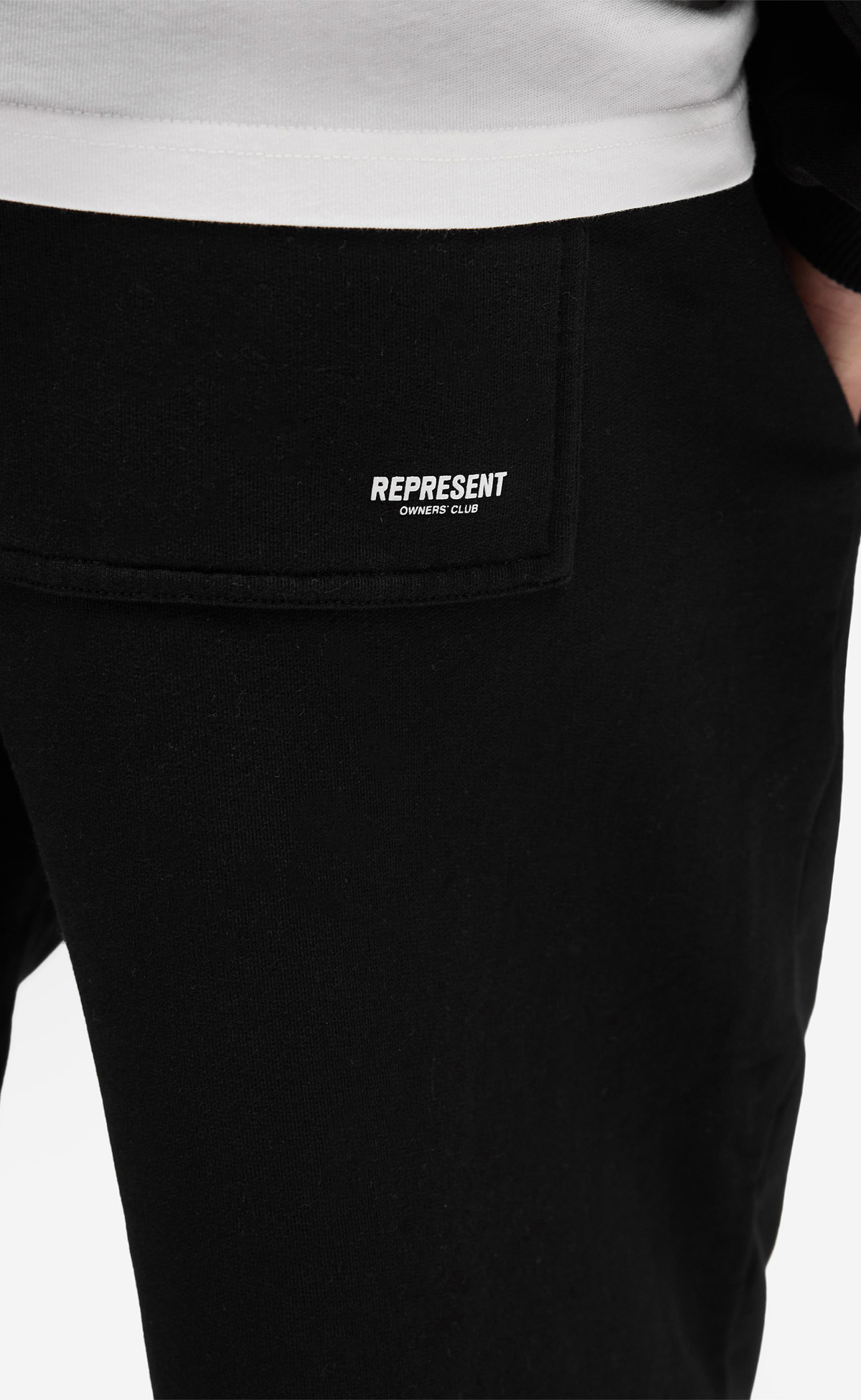MICRO OWNERS CLUB JET BLACK SWEATPANTS