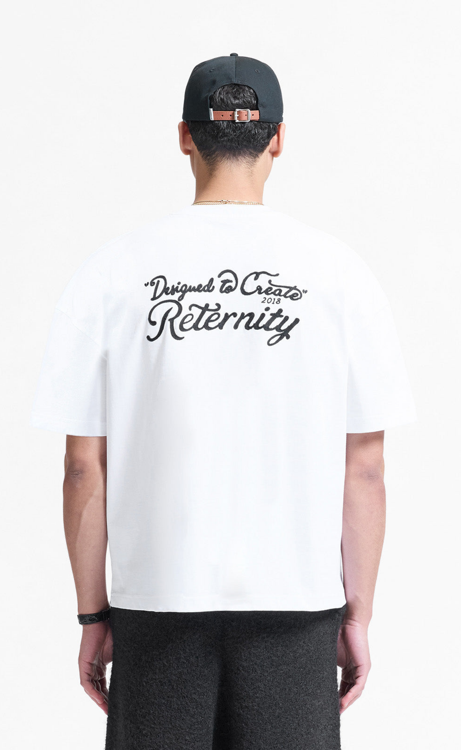DESIGNED TO CREATE WHITE T-SHIRT
