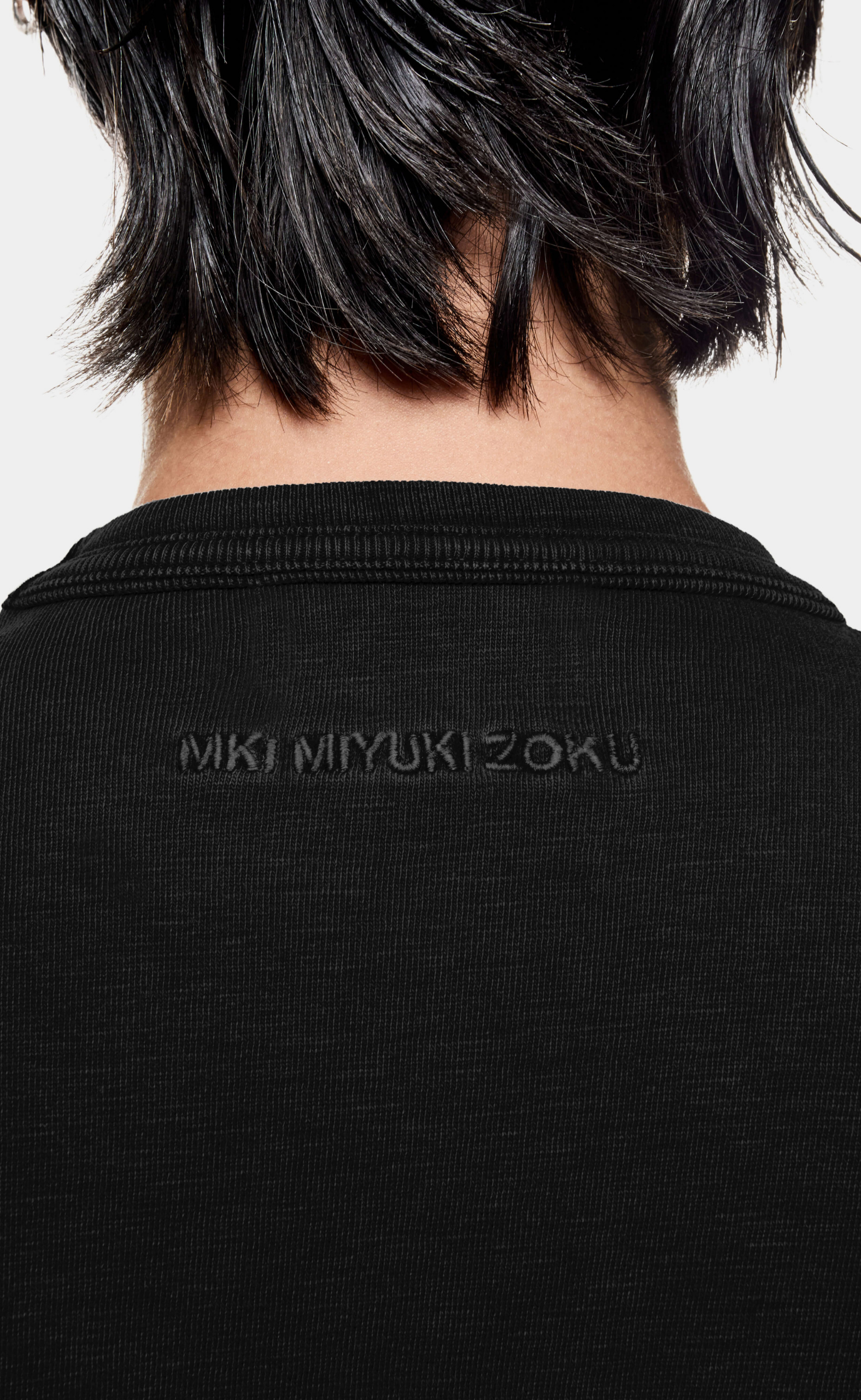 220 GSM SLUB BLACK T-SHIRT