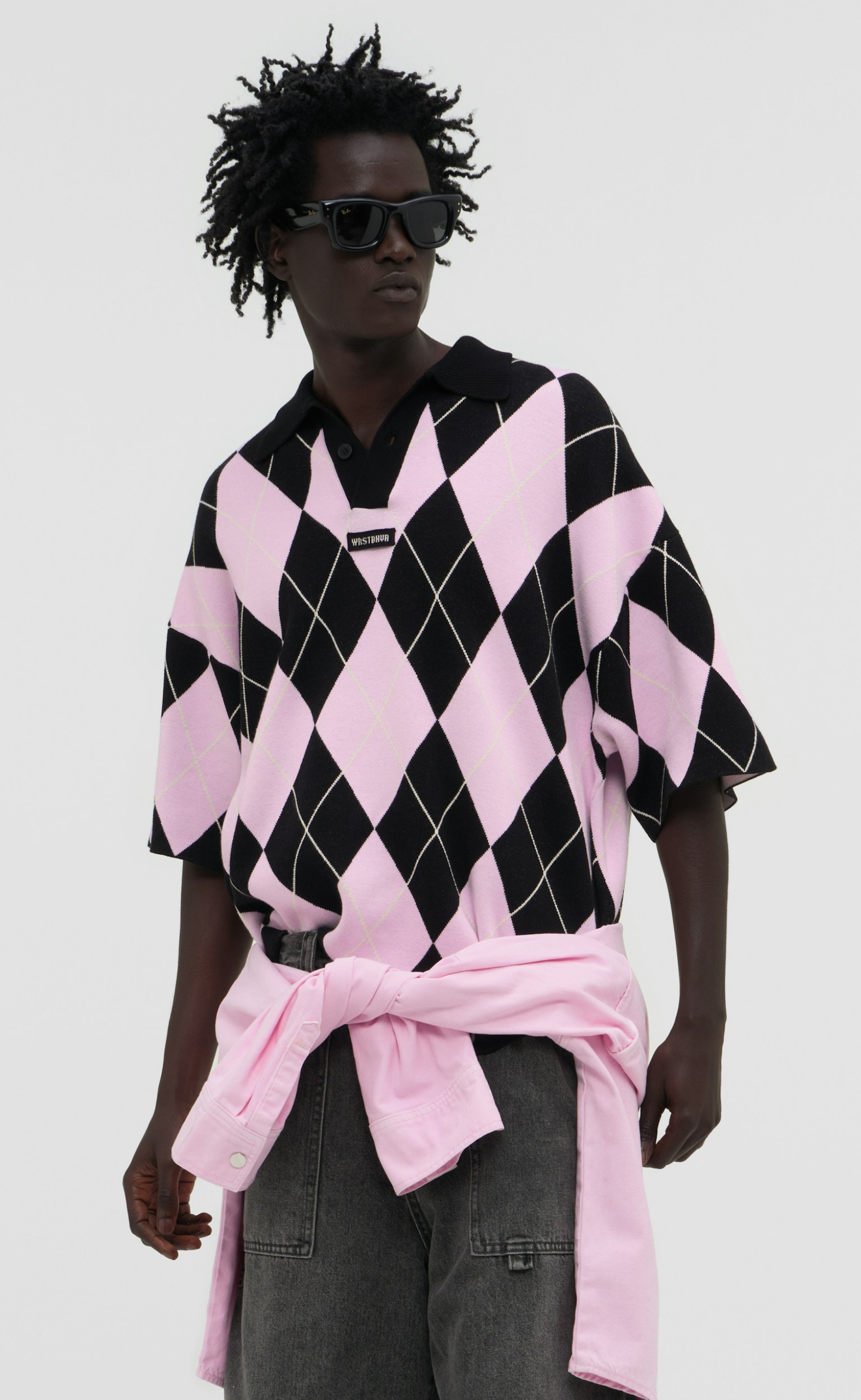 LEV V3 POLO PINK TULLE T-SHIRT