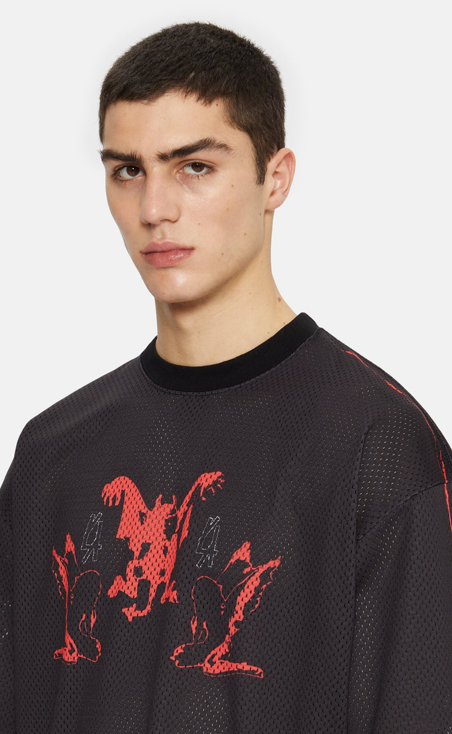 Y2K BLACK T-SHIRT