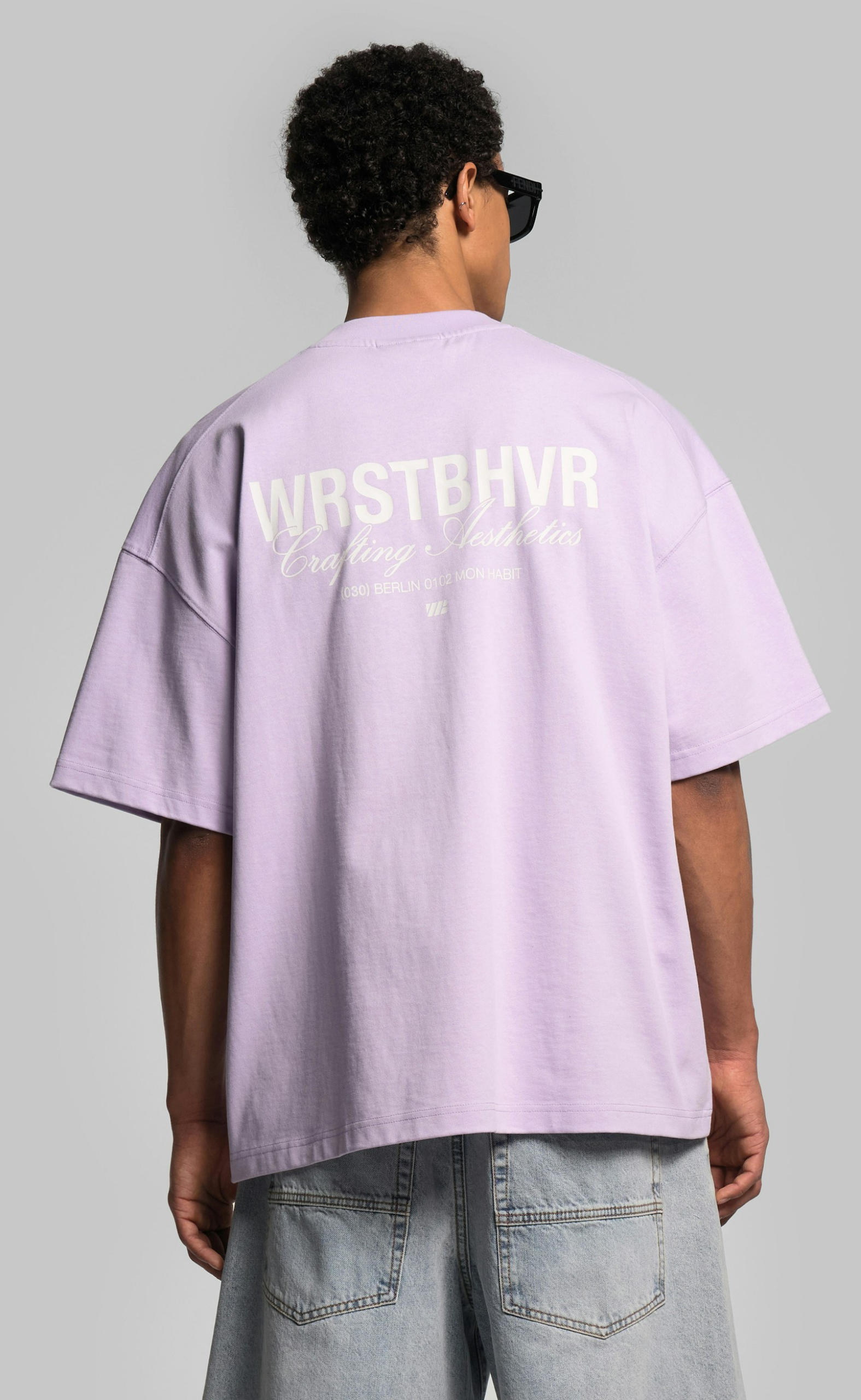 STUDIO V11 PASTEL LILAC T-SHIRT