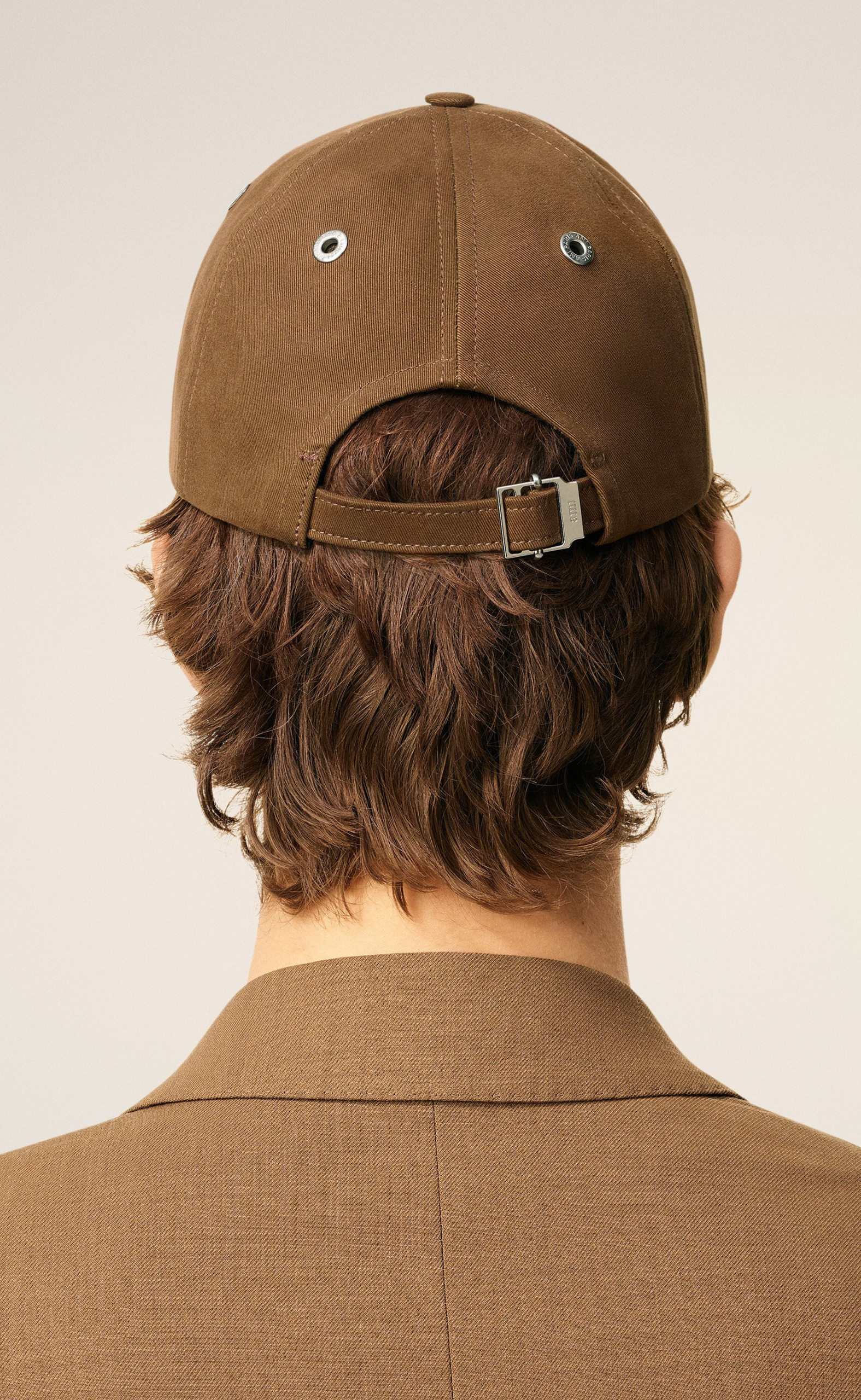 AMI DE COEUR EMBROIDERY HAZELNUT HAT