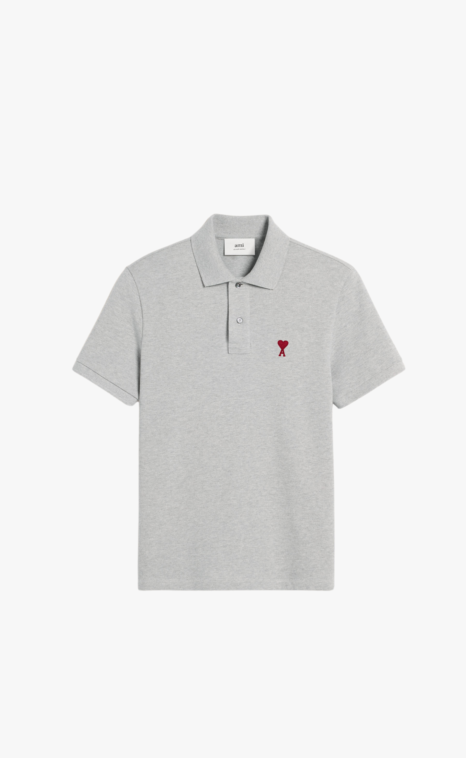 AMI DE COEUR POLO HEATHER GREY T-SHIRT