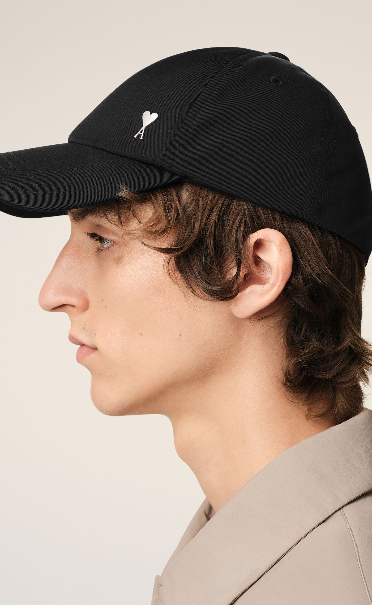 AMI DE COEUR TWILL BLACK HAT