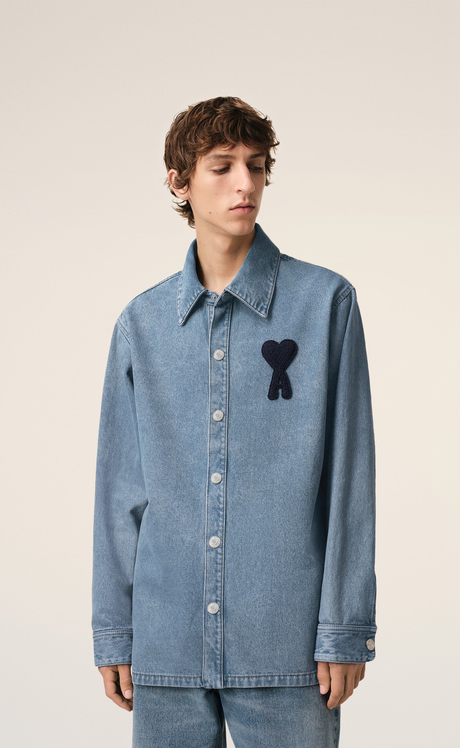 AMI DE COEUR USED BLUE SHIRT