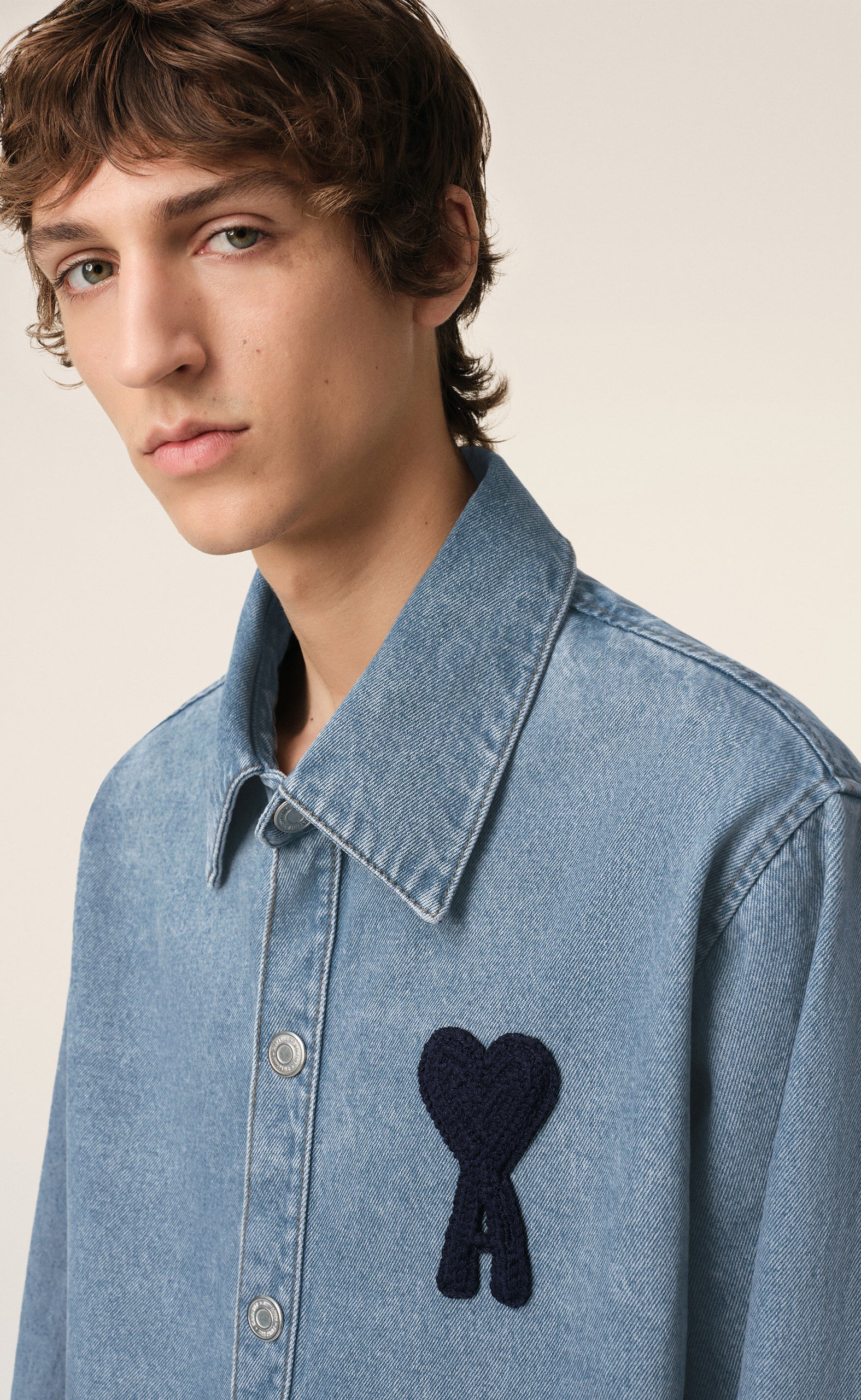AMI DE COEUR USED BLUE SHIRT