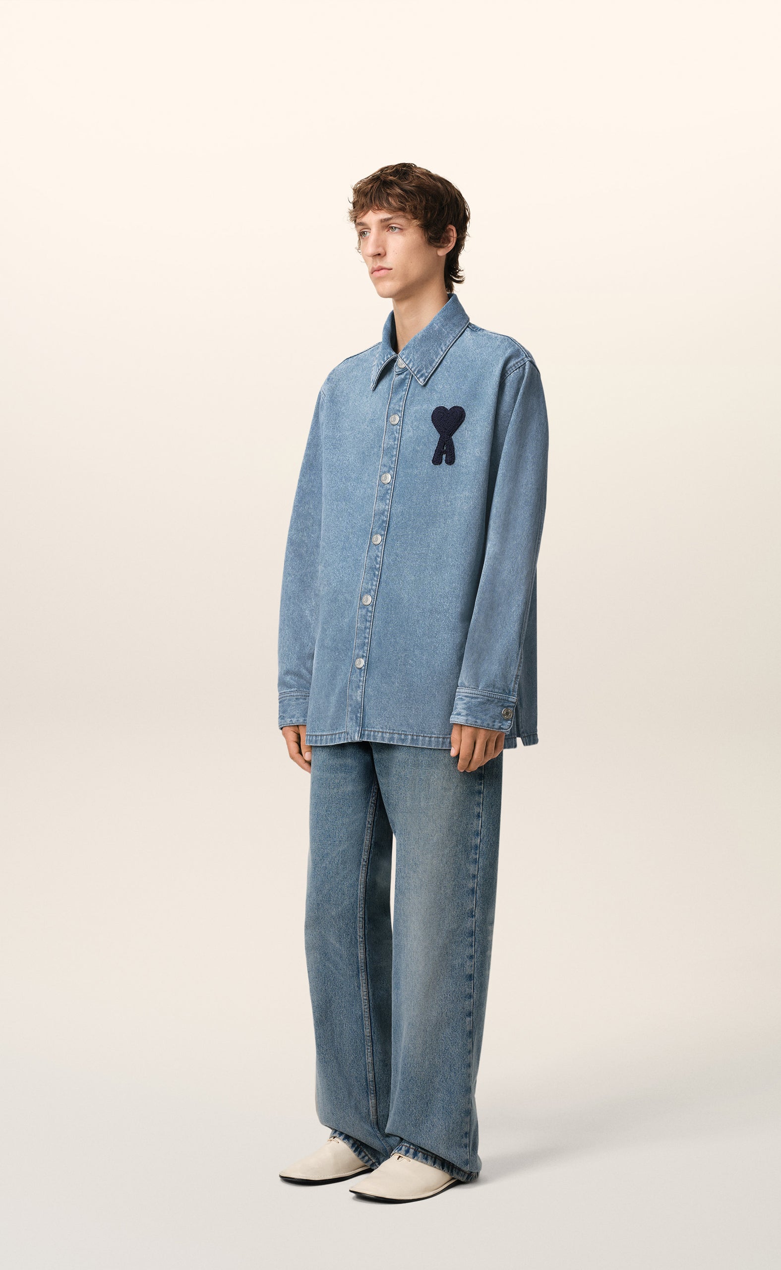 AMI DE COEUR USED BLUE SHIRT