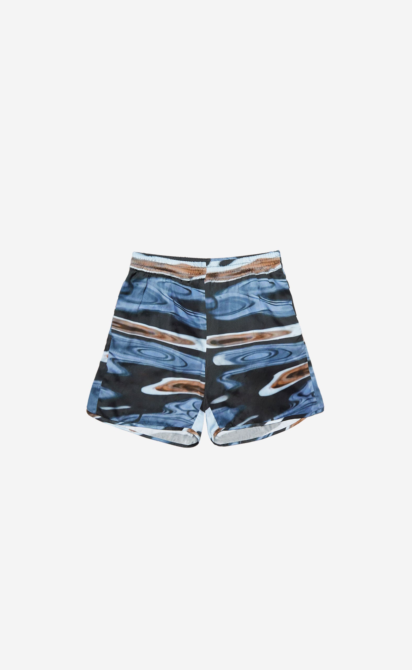 AO PRINT NIGHT SEA SHORT
