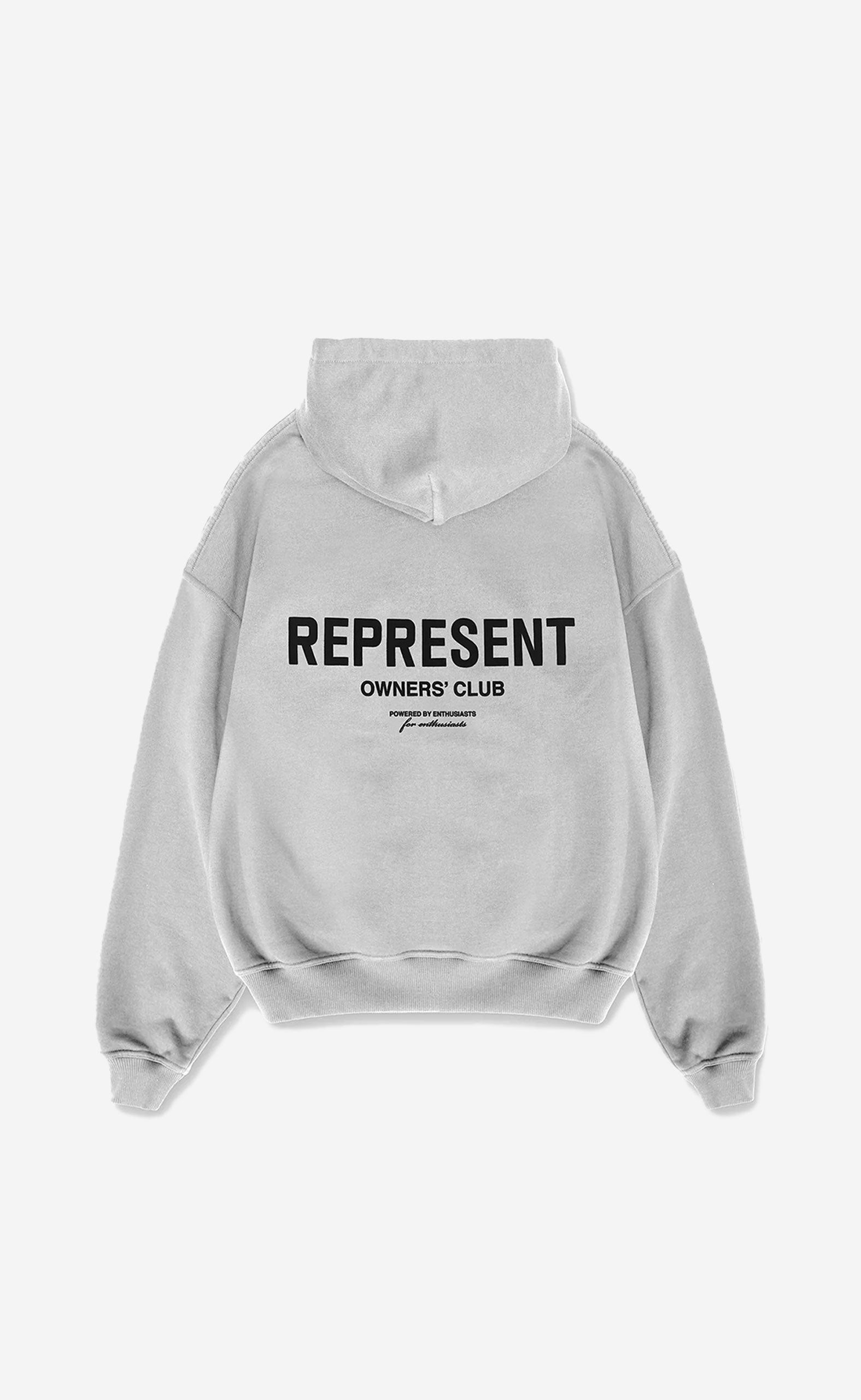 ASH GREY OWNERS CLUB ZIP HOODIE