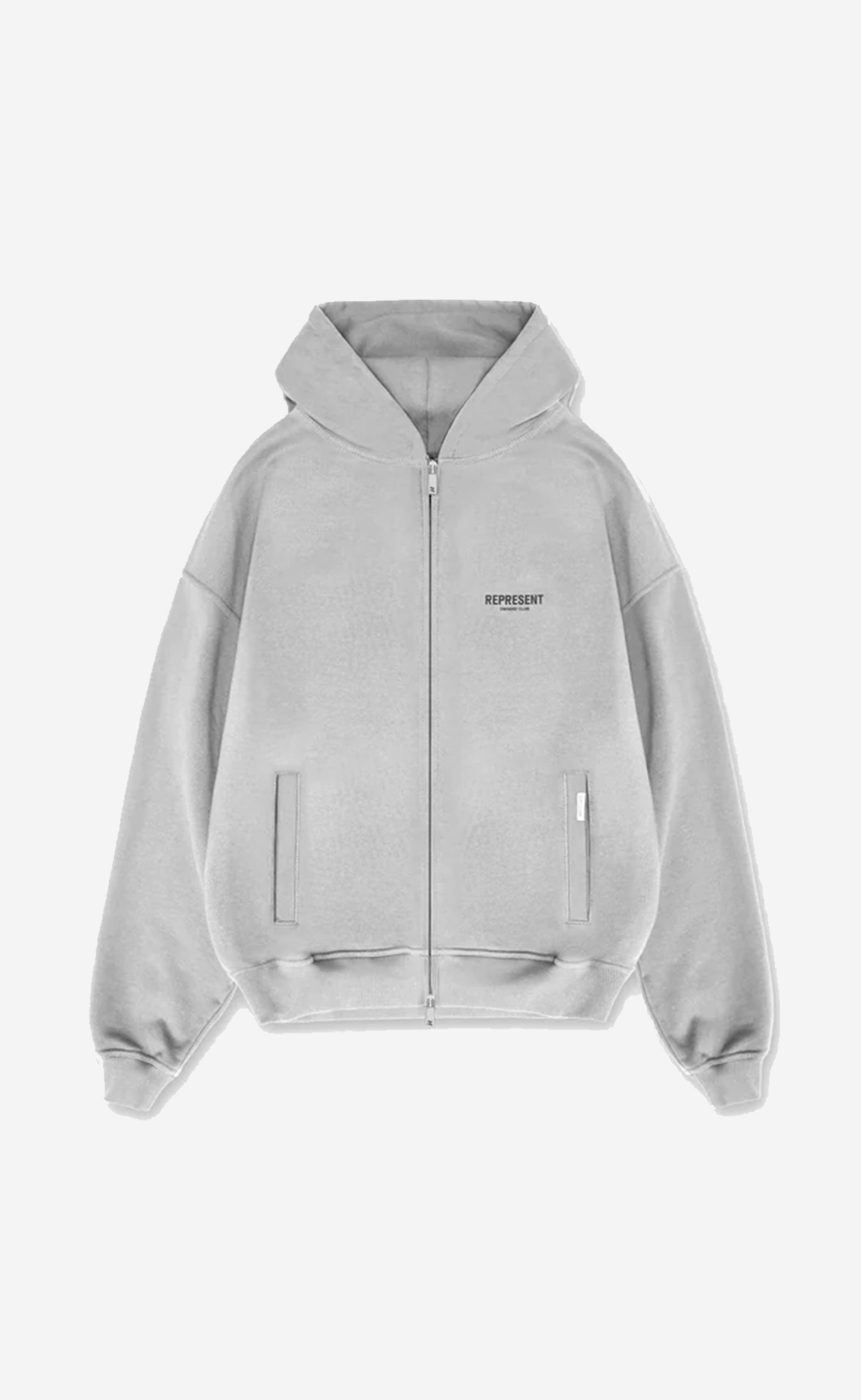 ASH GREY OWNERS CLUB ZIP HOODIE