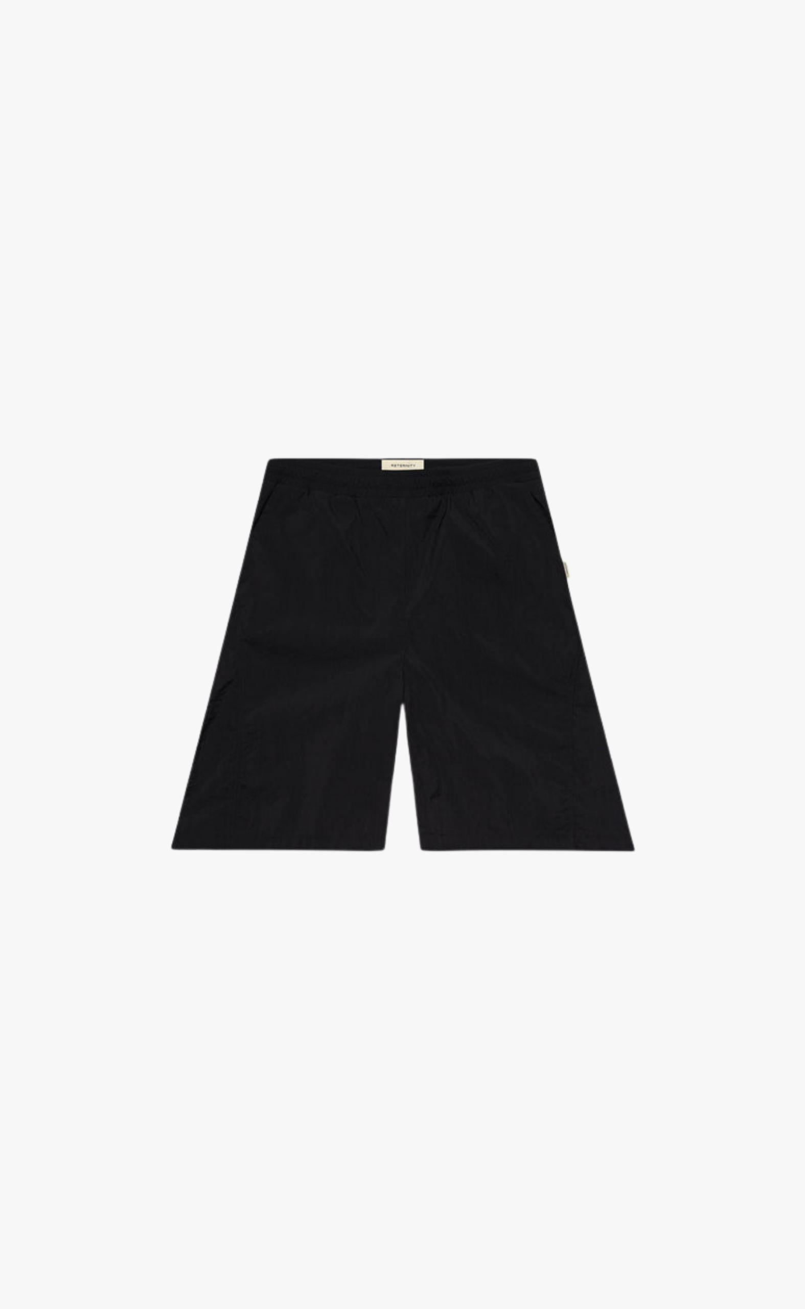 BAGGY TRACK BLACK SHORTS