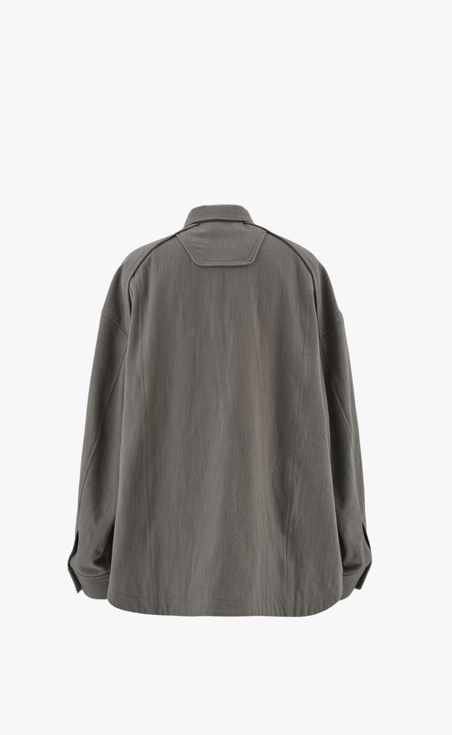 MULTI POCKET DENIM BEIGE SHIRT