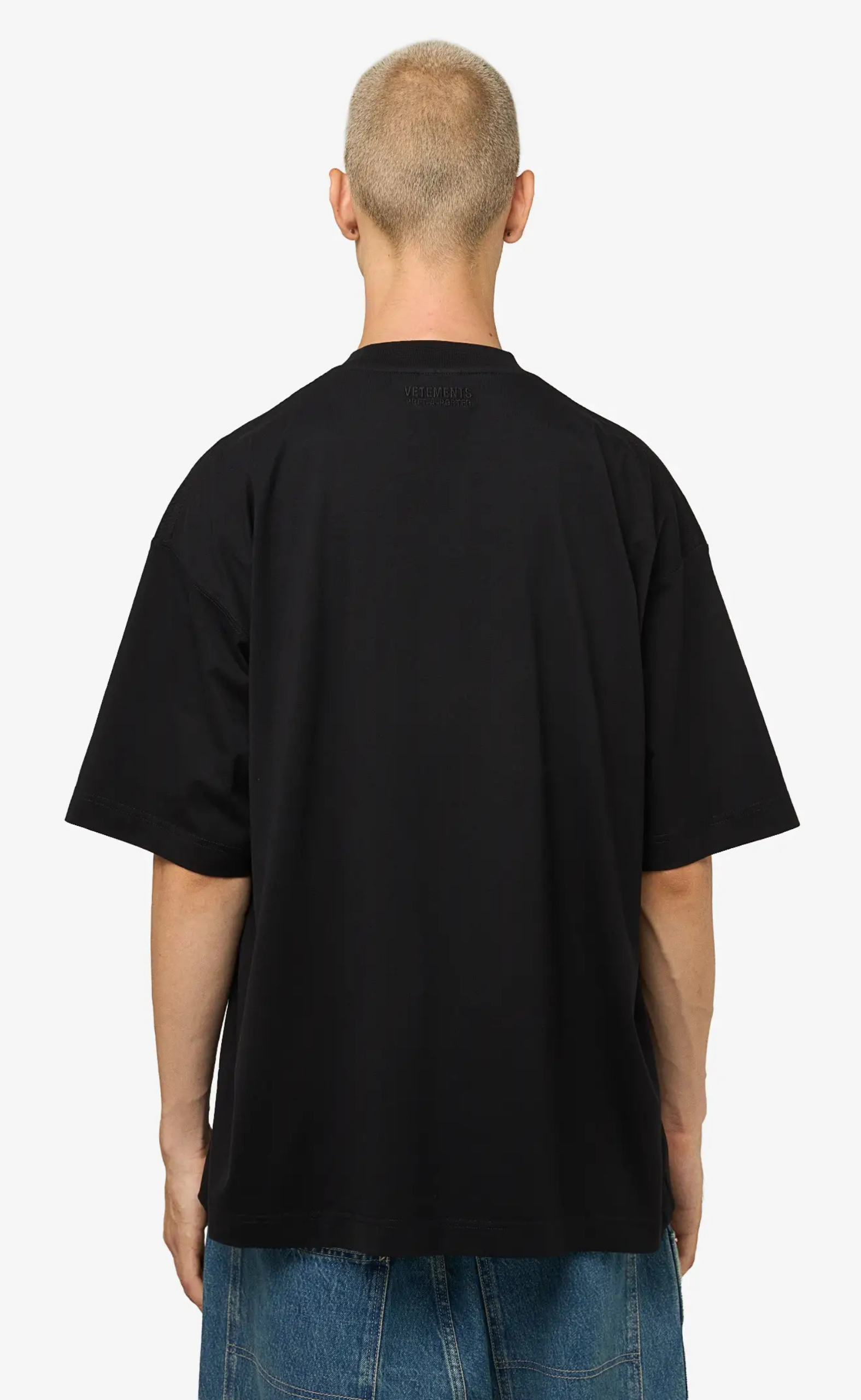 LOGO REGULAR BLACK T-SHIRT