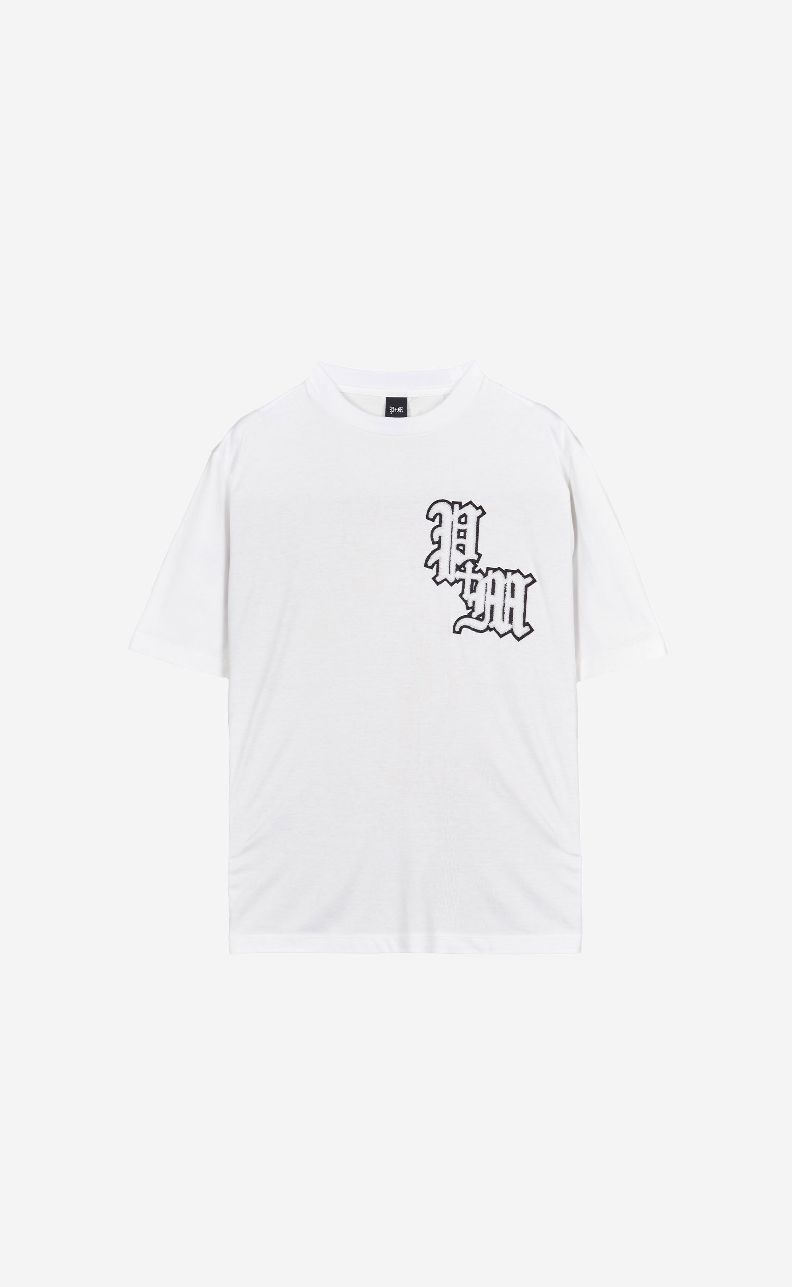 BIG VISETOS MOC NECK TEE T-SHIRT WHITE