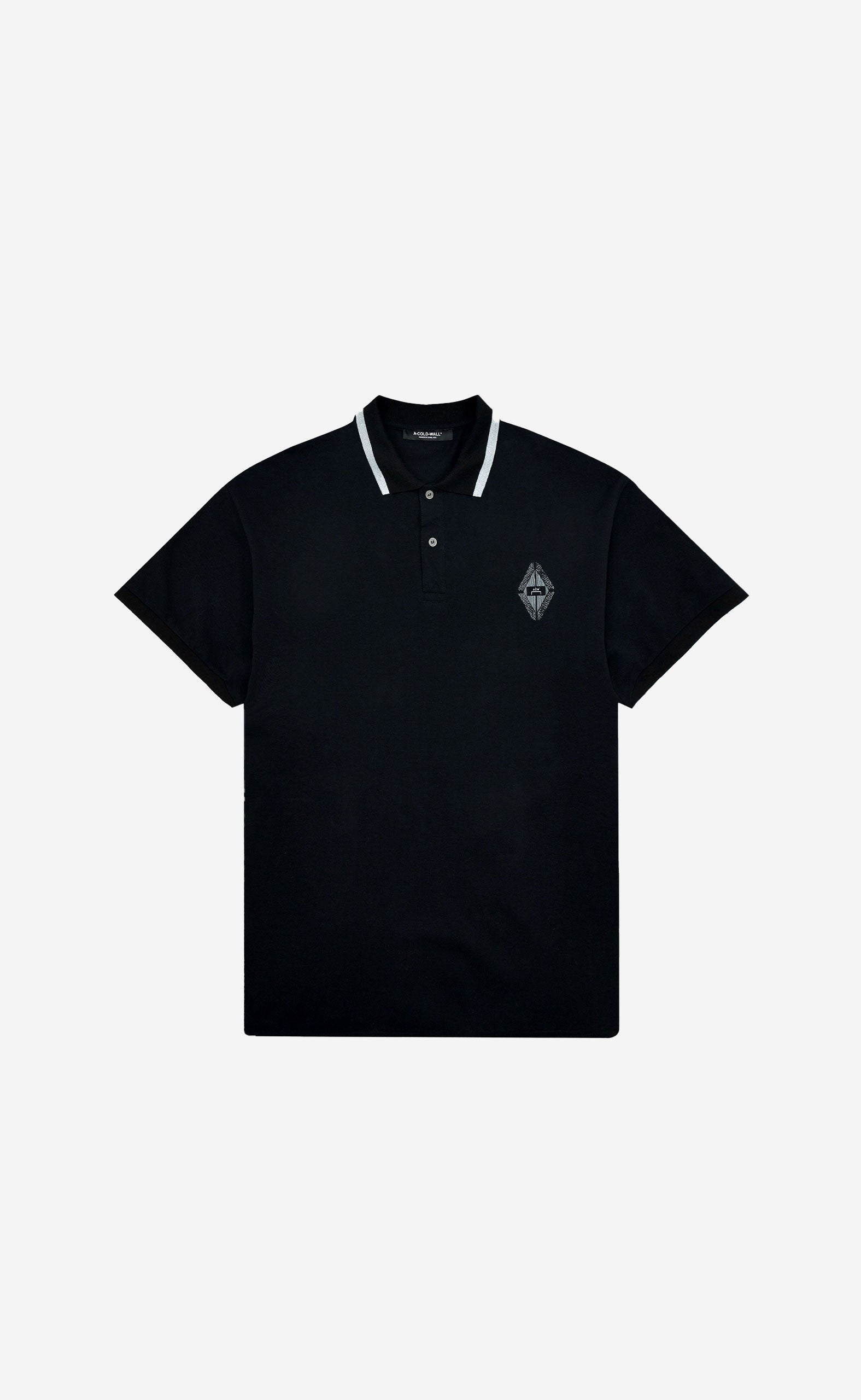 BLACK ESSENTIALS SS POLO