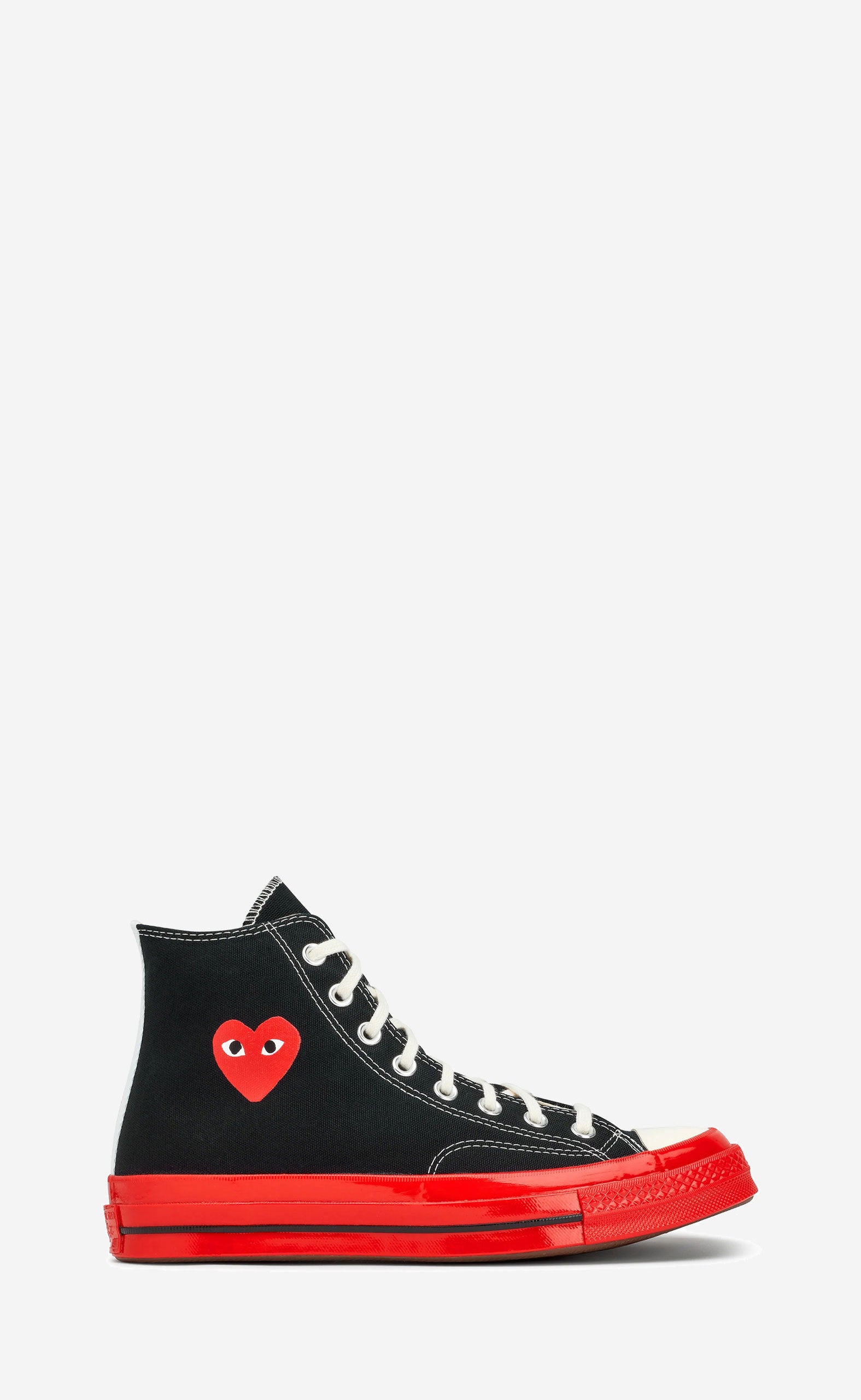 BLACK PLAY COMME DES GARÇONS X CONVERSE RED SOLE CHUCK 70 HIGH TOP