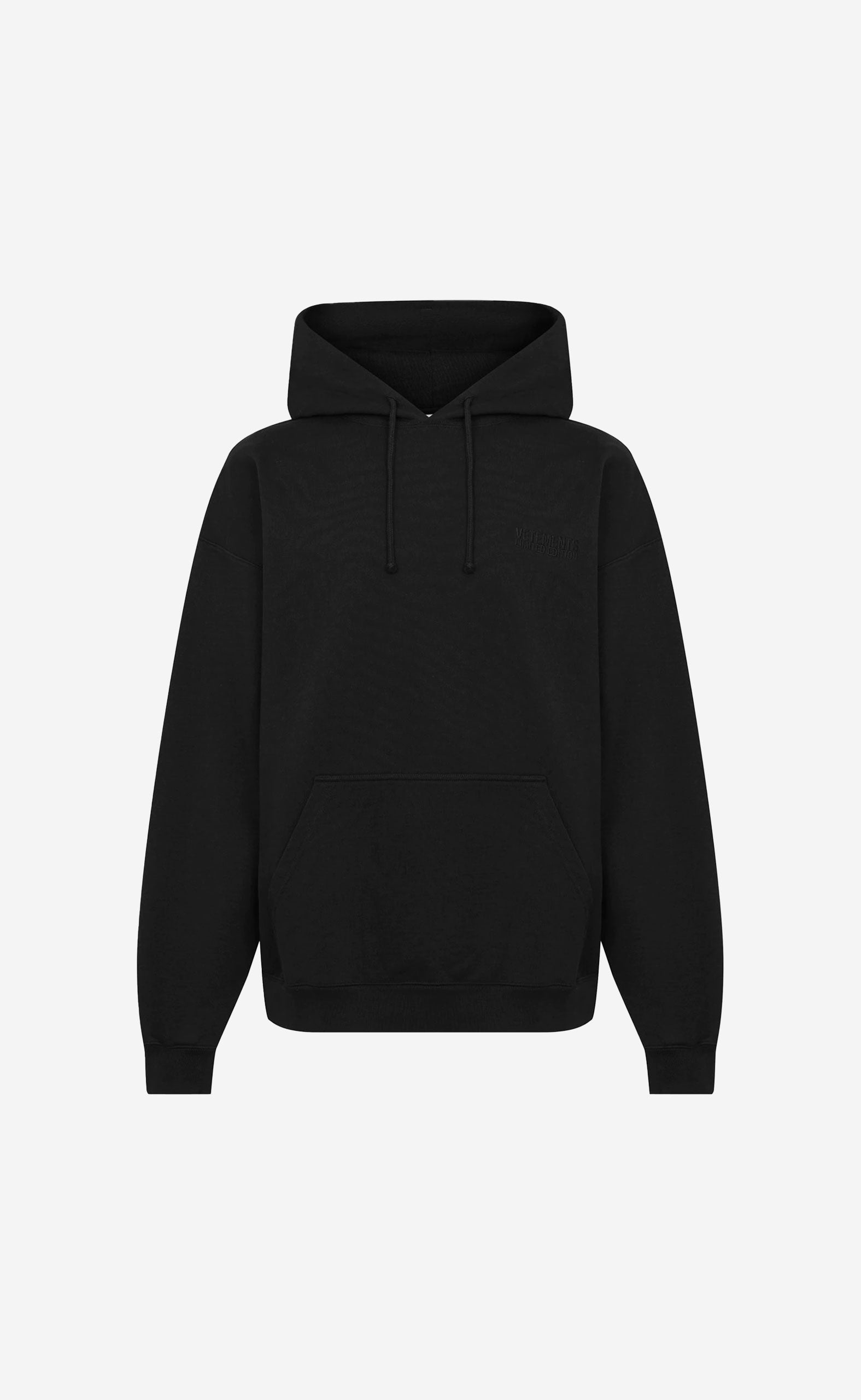 BLACK ALL BLACK HOODIE
