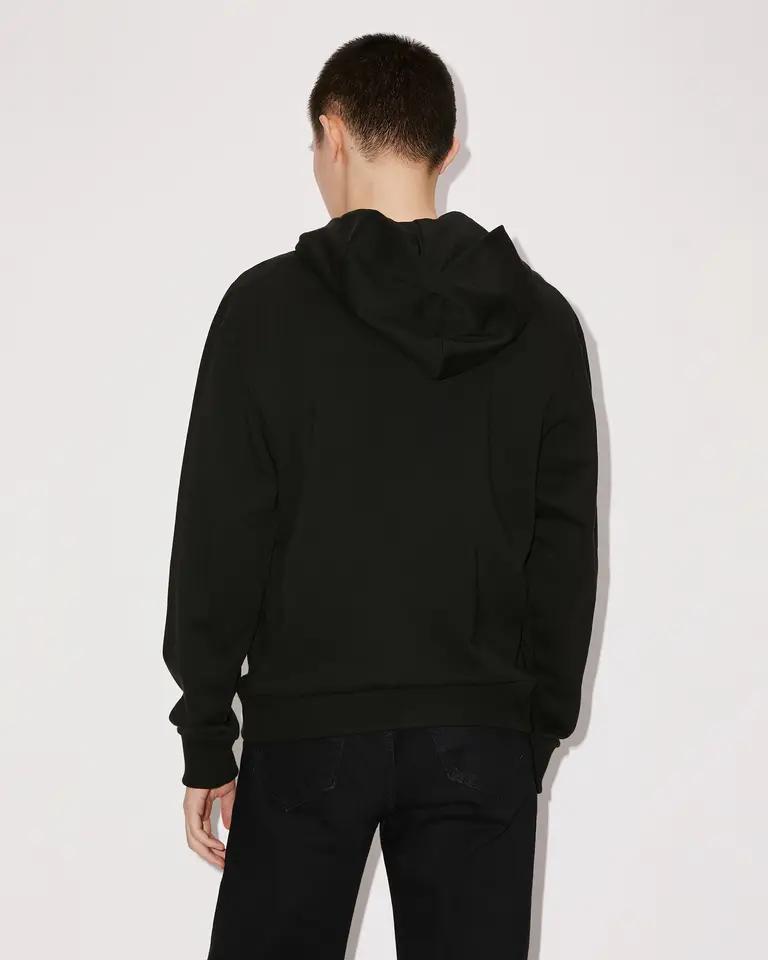 BLACK BOKE FLOWER CREST FZ HOODIE