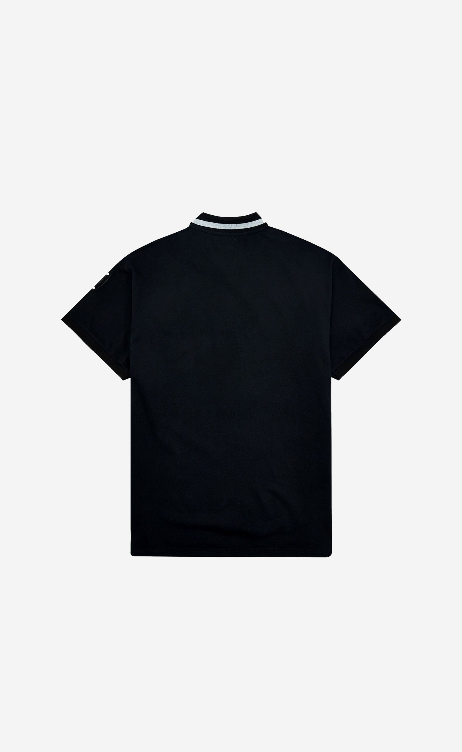 BLACK ESSENTIALS SS POLO