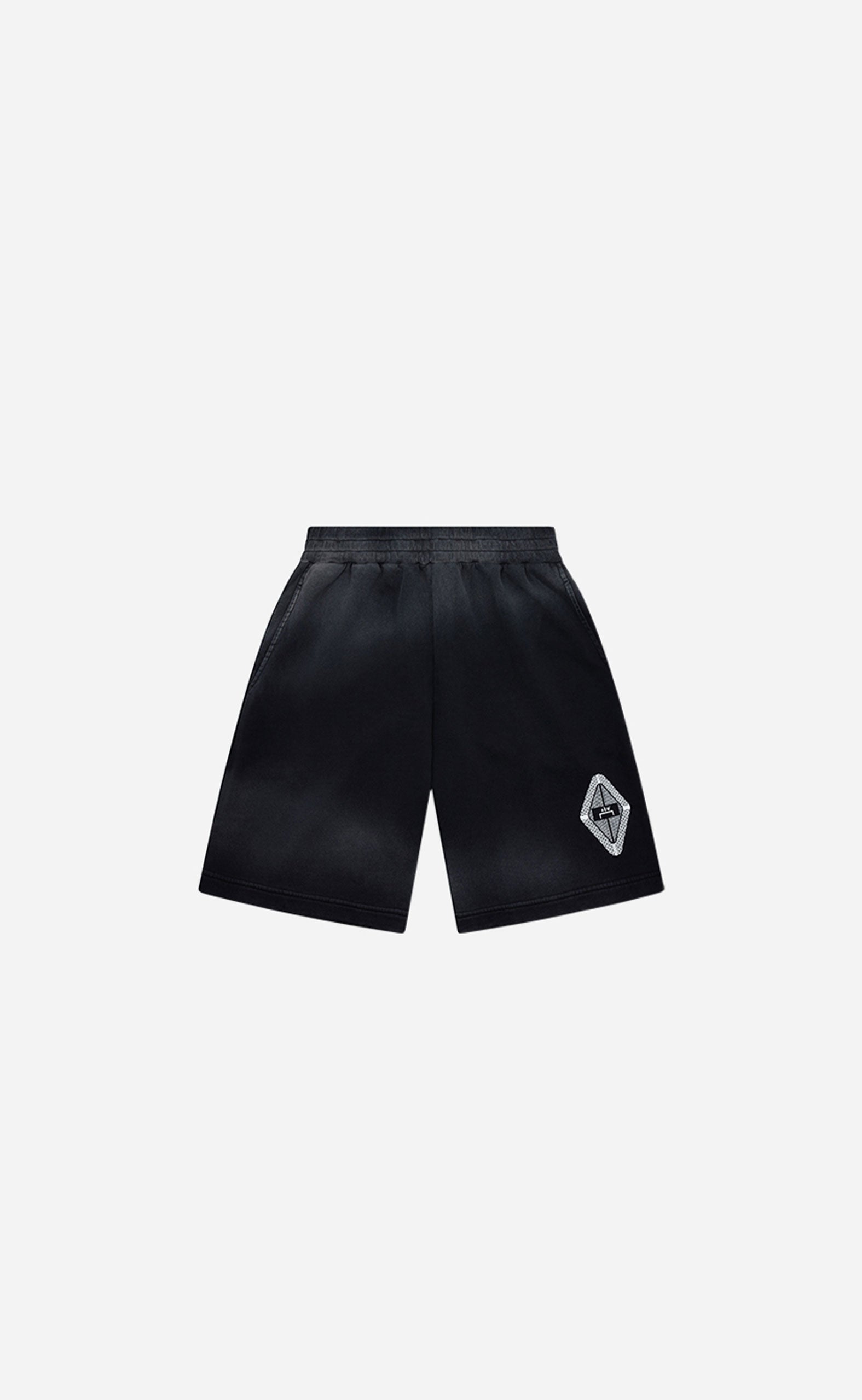 BLACK GRADIENT JERSEY SHORT