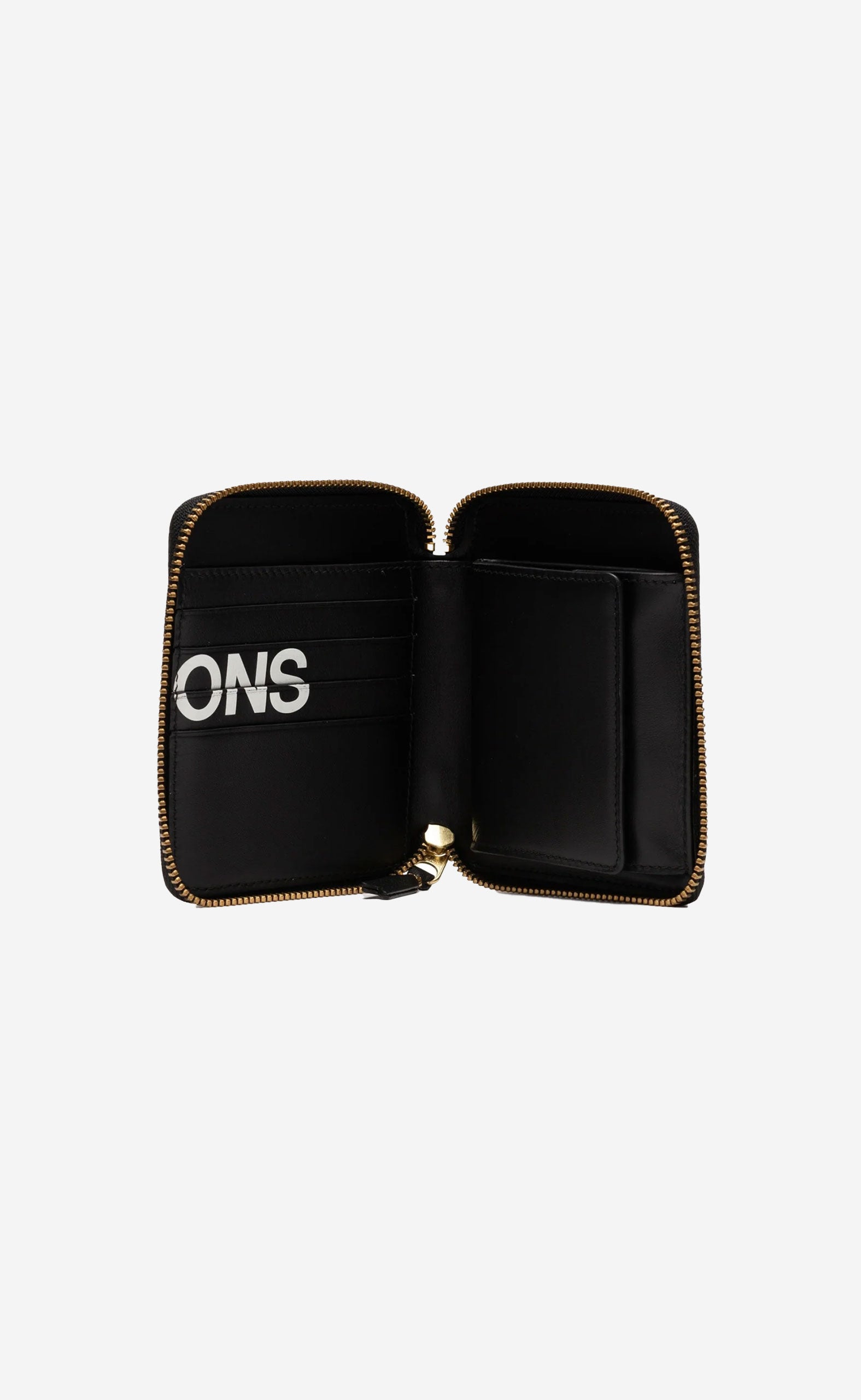 CDG Huge Logo Wallet Black