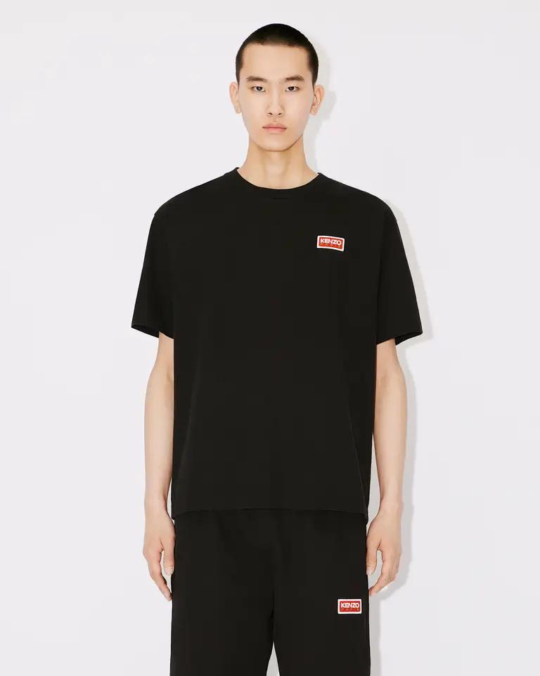 BLACK KENZO PARIS OVERSIZED T-SHIRT