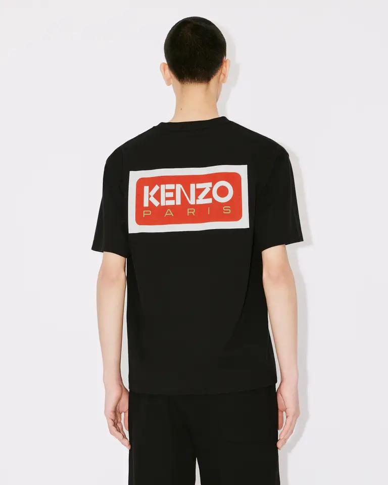 BLACK KENZO PARIS OVERSIZED T-SHIRT