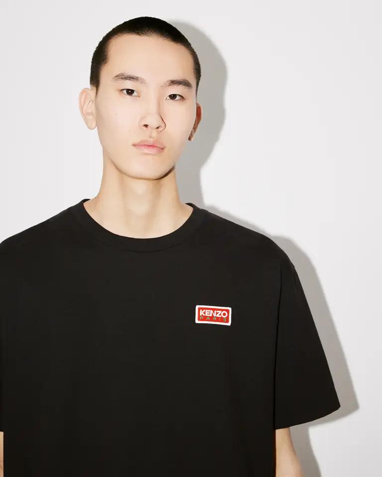 BLACK KENZO PARIS OVERSIZED T-SHIRT