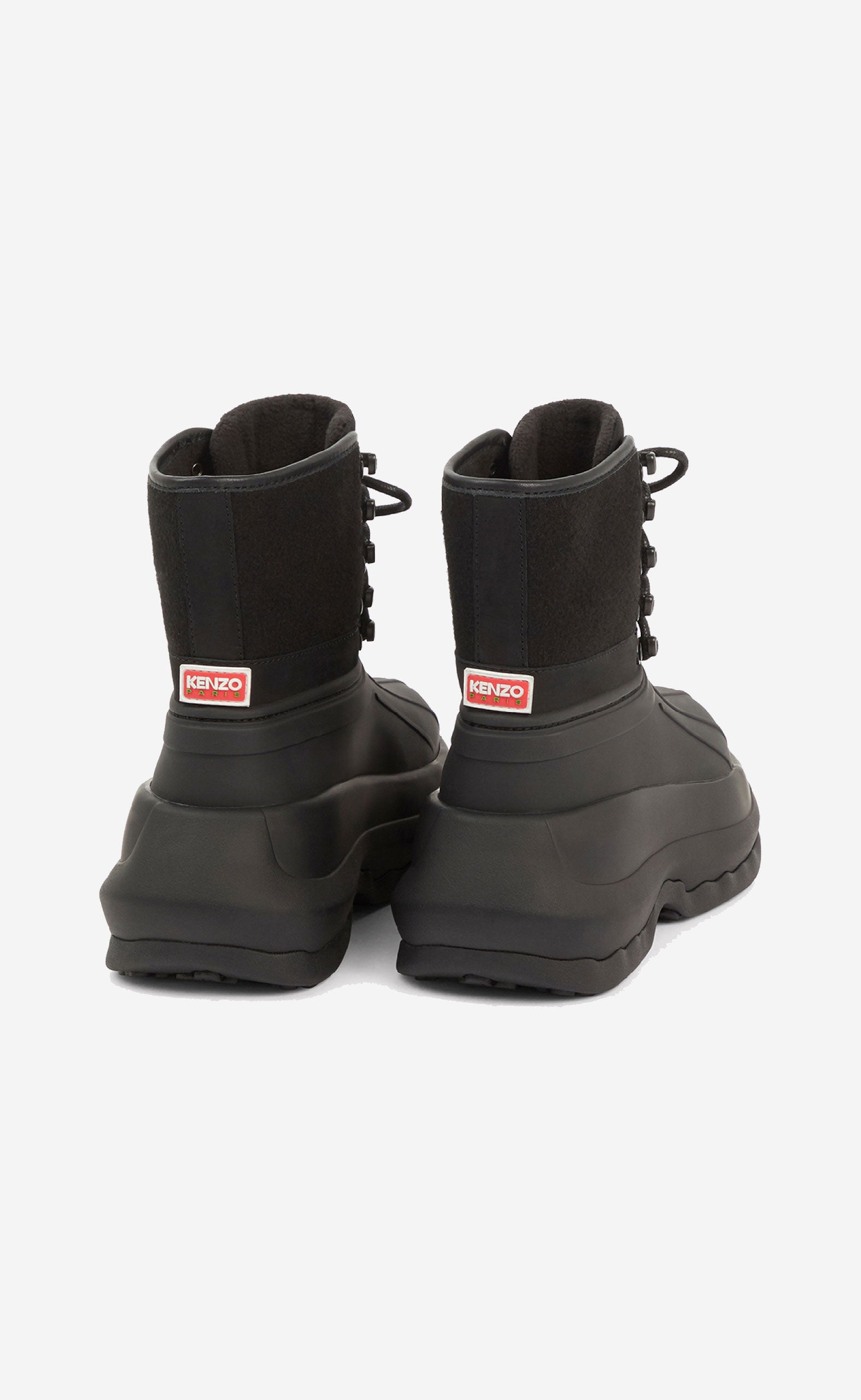 BLACK KENZO X HUNTER ANKLE BOOTS