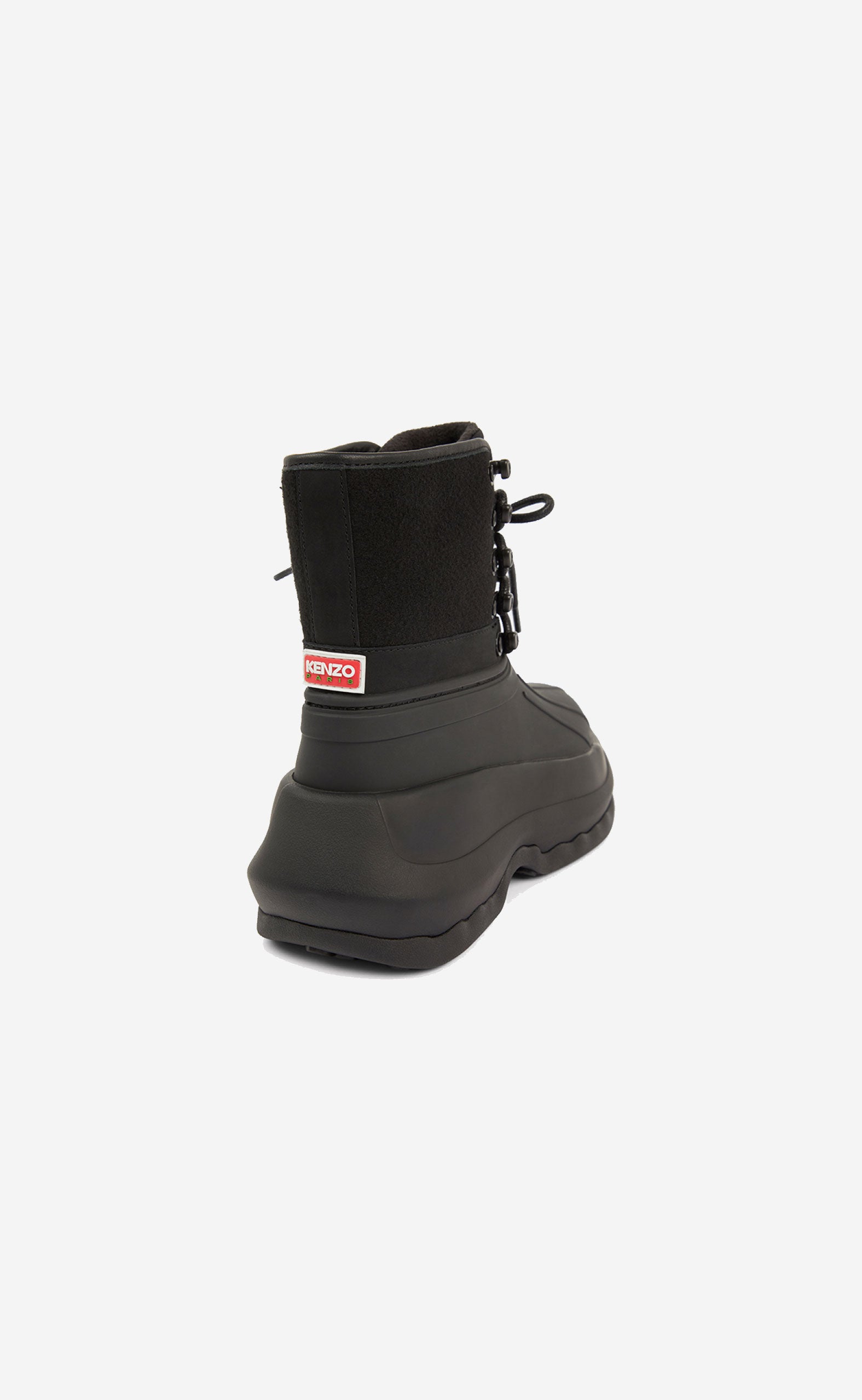 BLACK KENZO X HUNTER ANKLE BOOTS