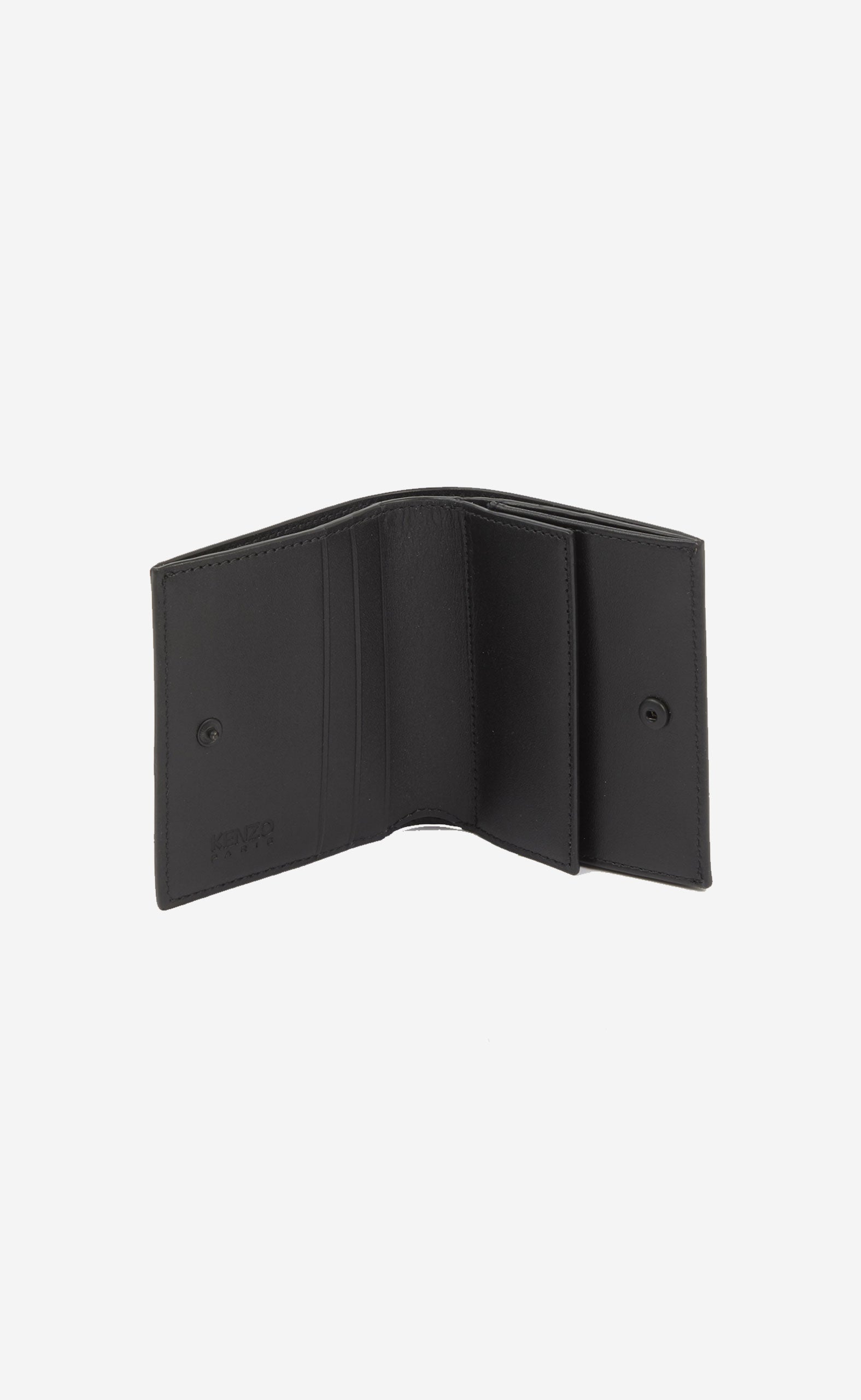 BLACK MINI FOLD WALLET