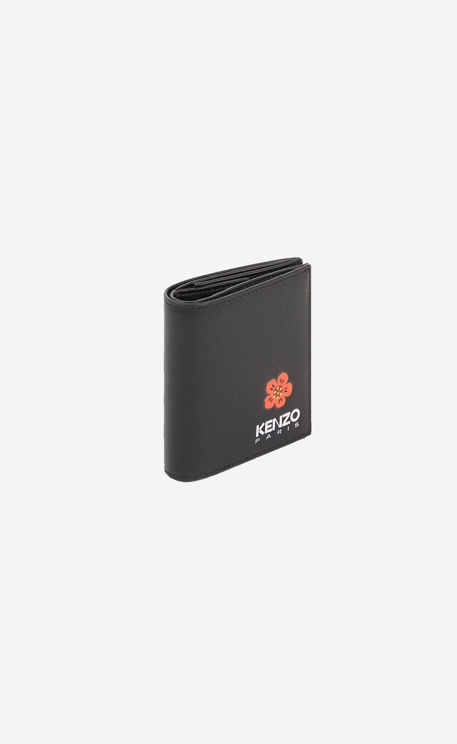 BLACK MINI FOLD WALLET